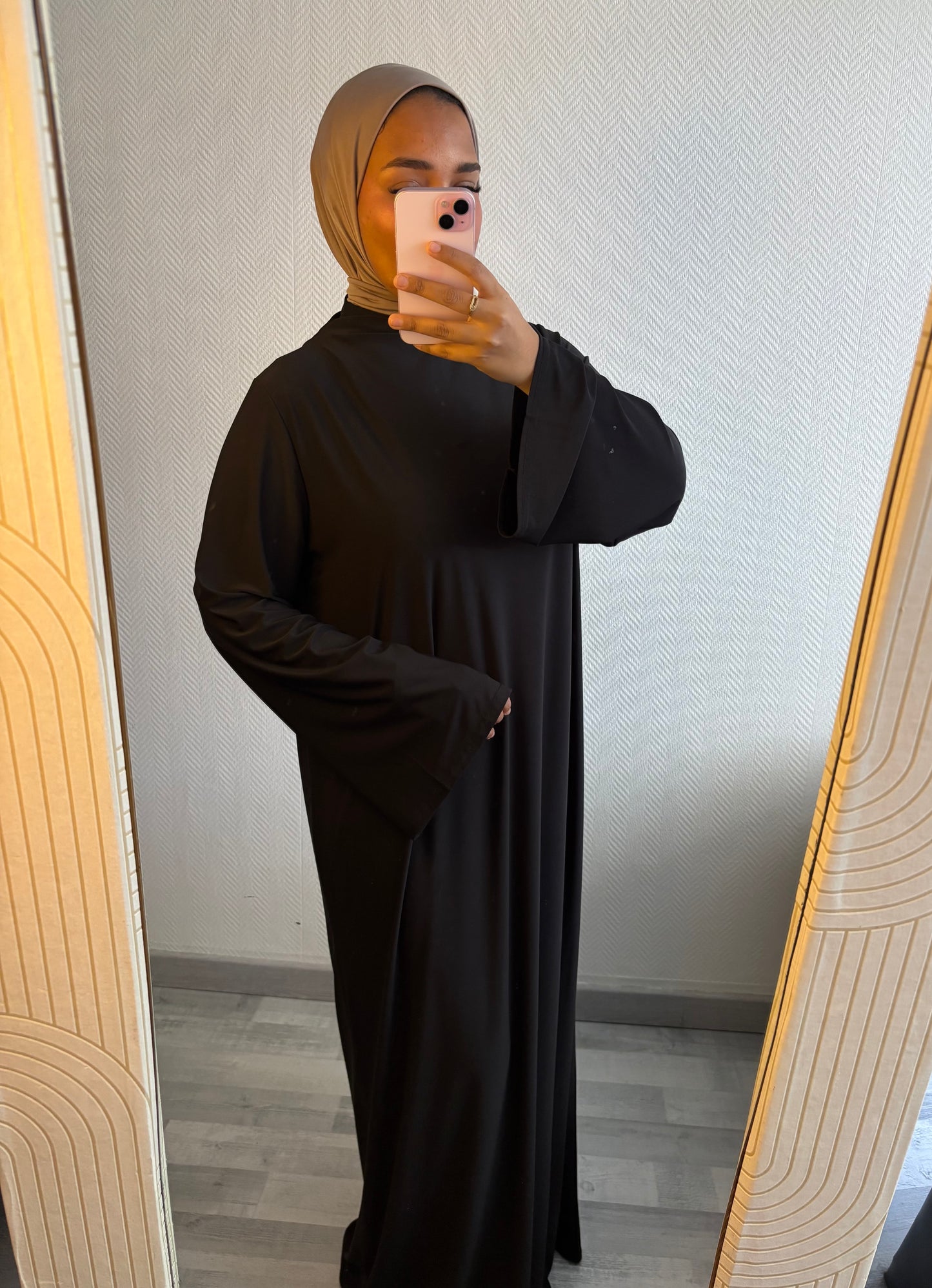 ABAYA JERSEY PREMIUM • NOIR