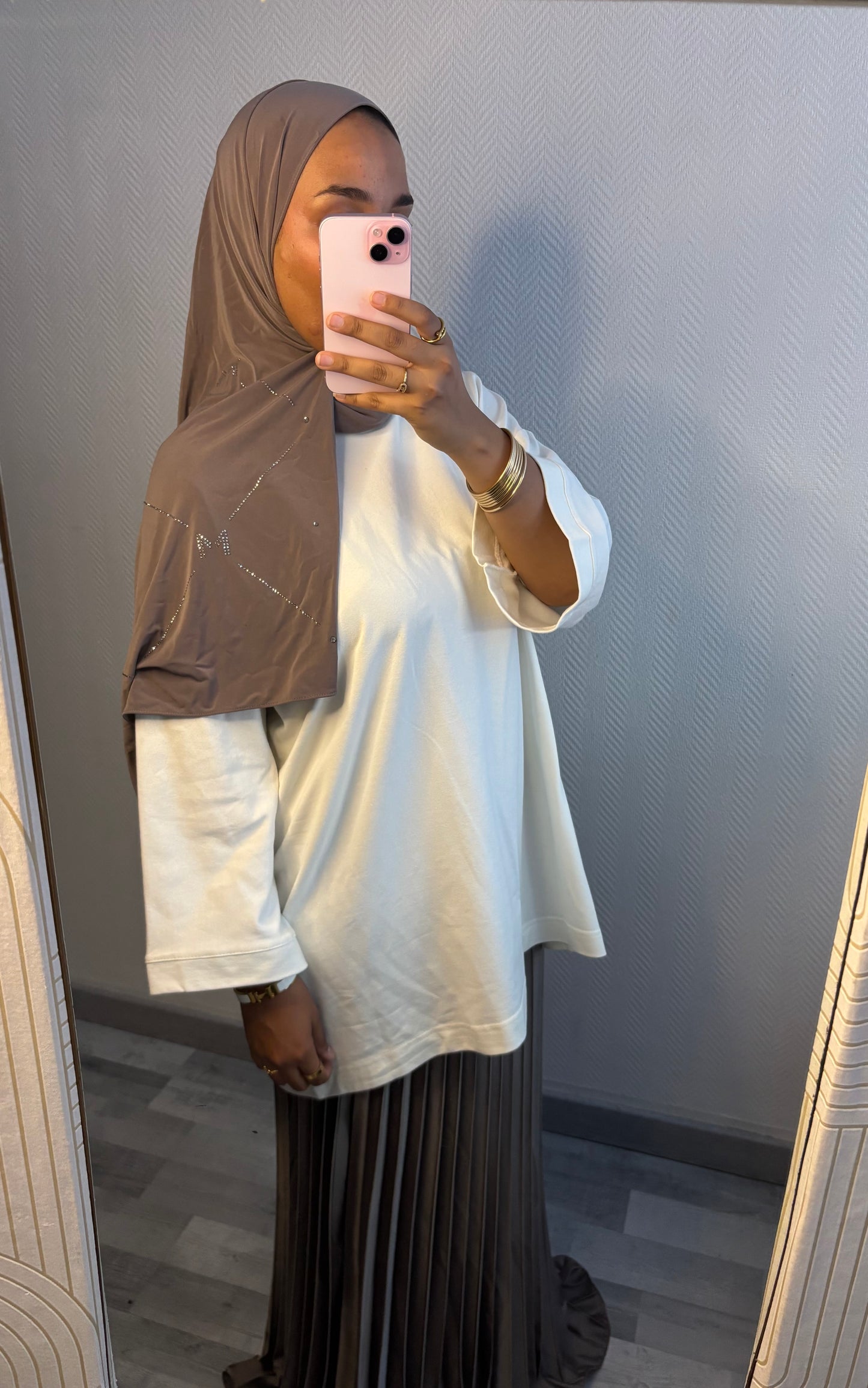 T-SHIRT OVERSIZE • BLANC