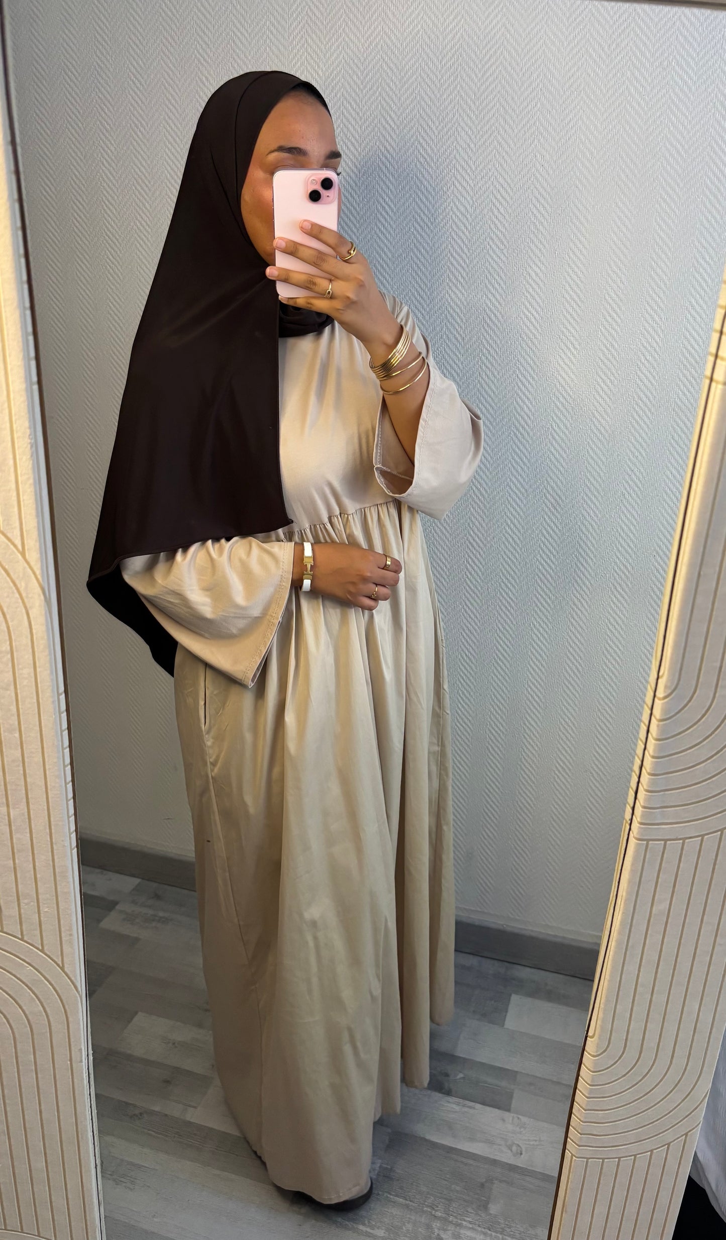 ROBE ANYA • BEIGE