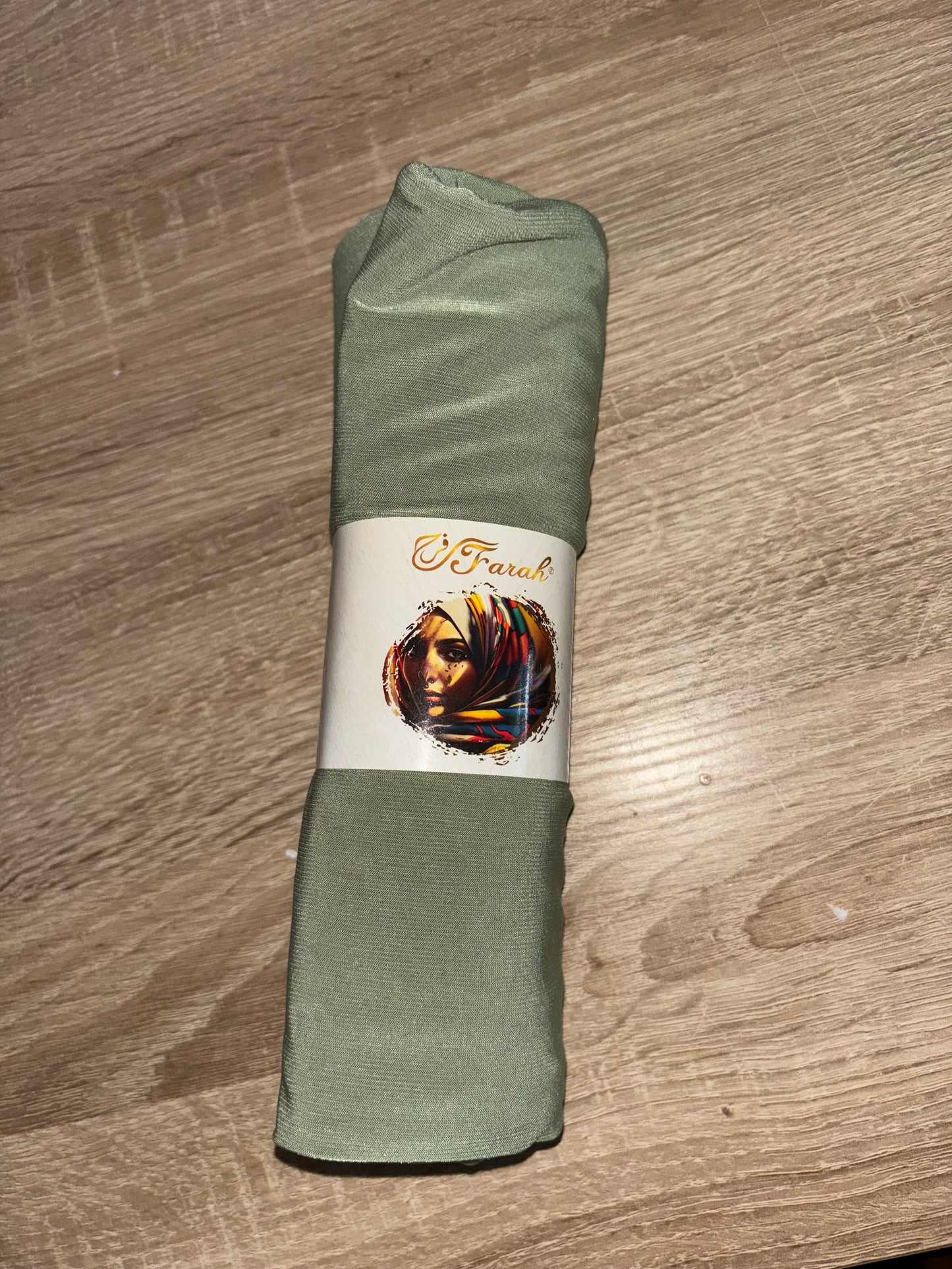 VOILE EN JERSEY PREMIUM • VERT SAUGE