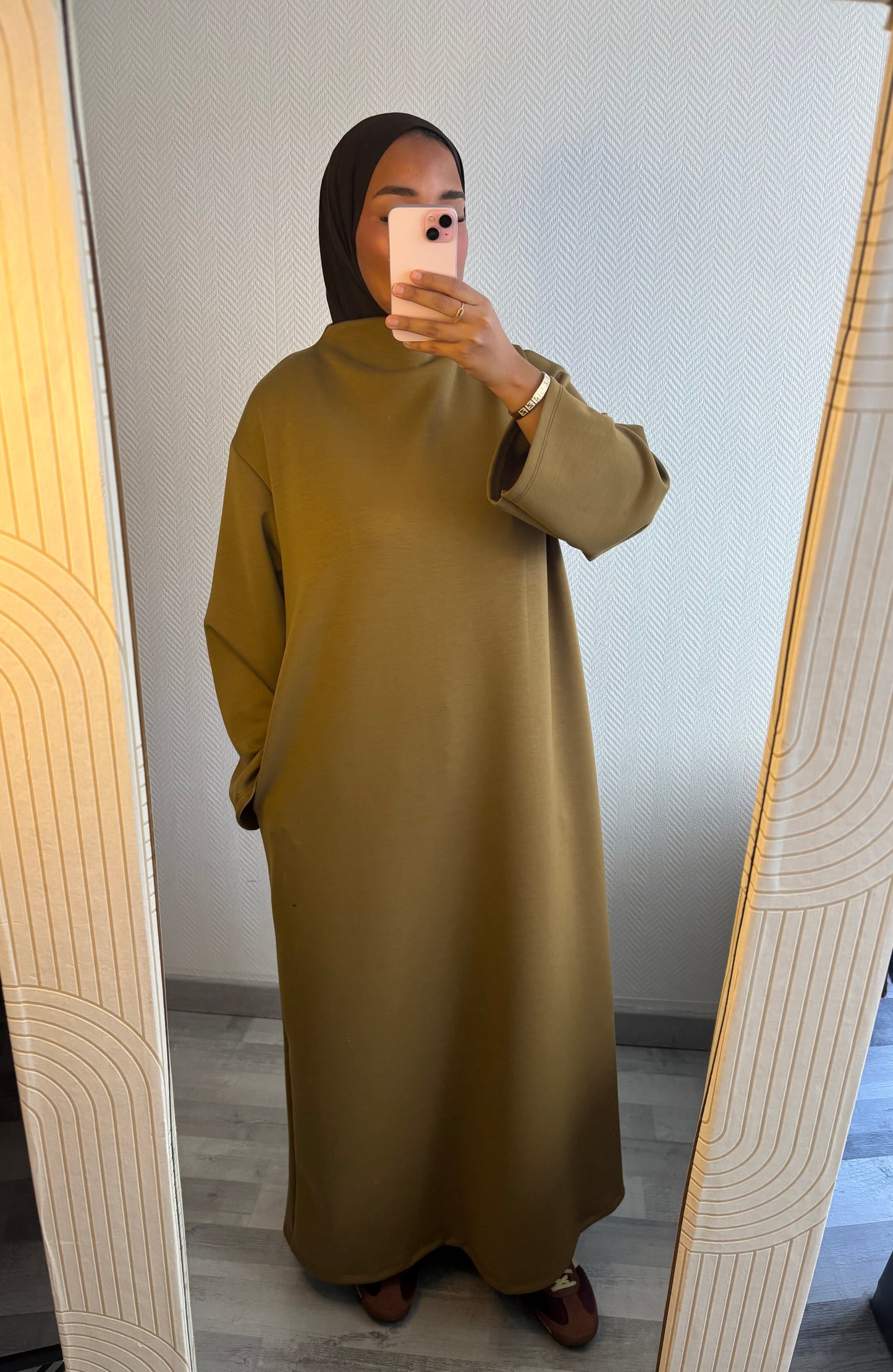 ABAYA LAYAN • VERT OLIVE