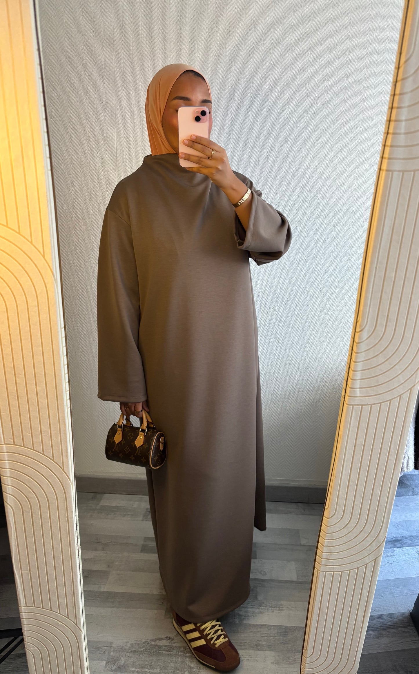 ABAYA LAYAN • TAUPE