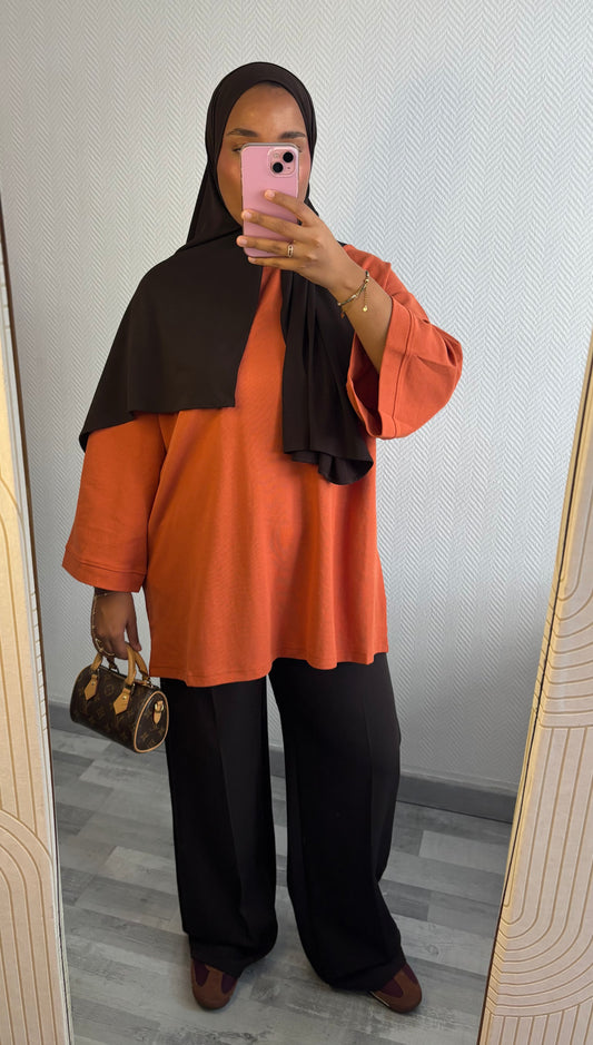 T-SHIRT MASTOUR • ORANGE