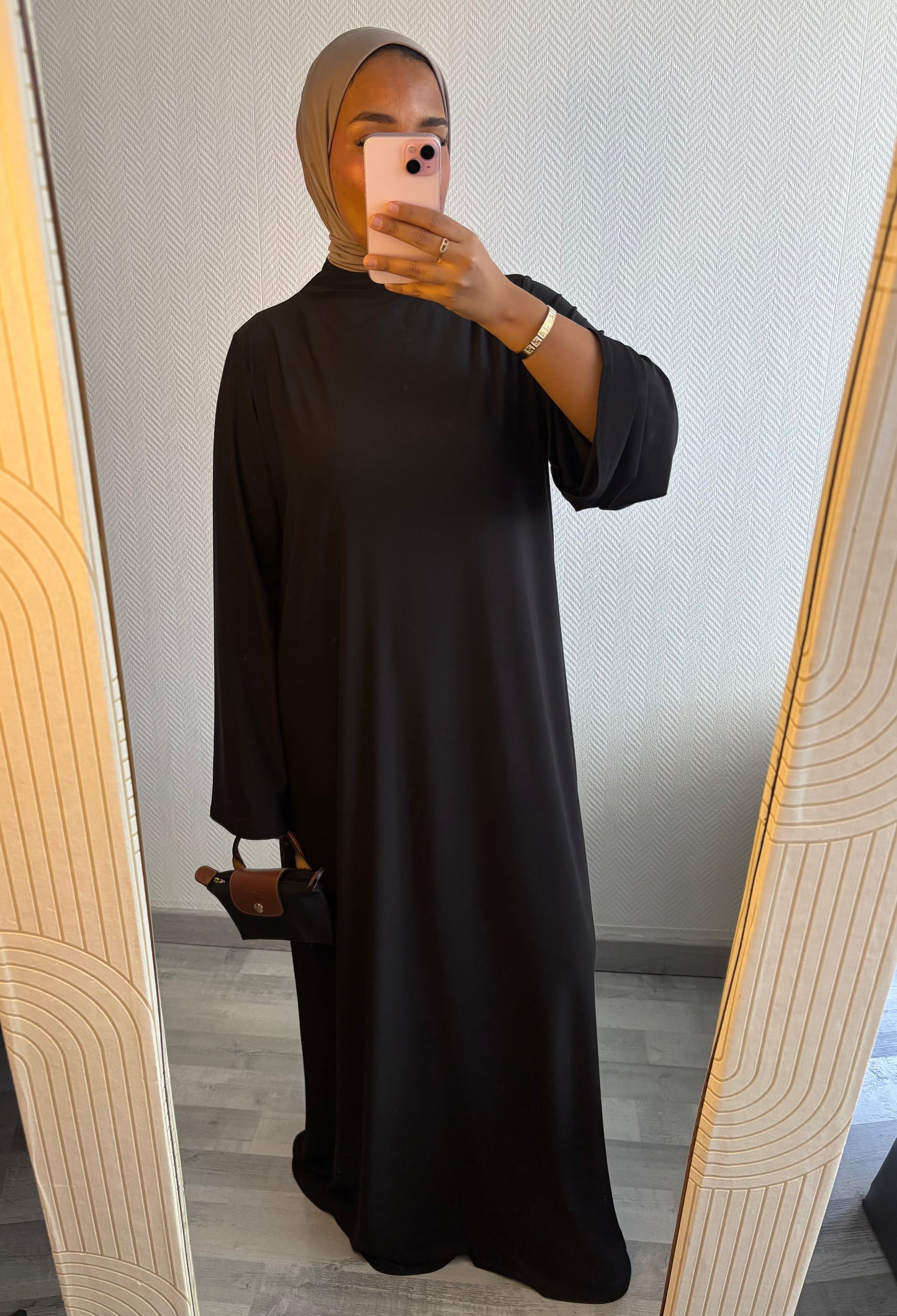 ABAYA JERSEY PREMIUM • NOIR