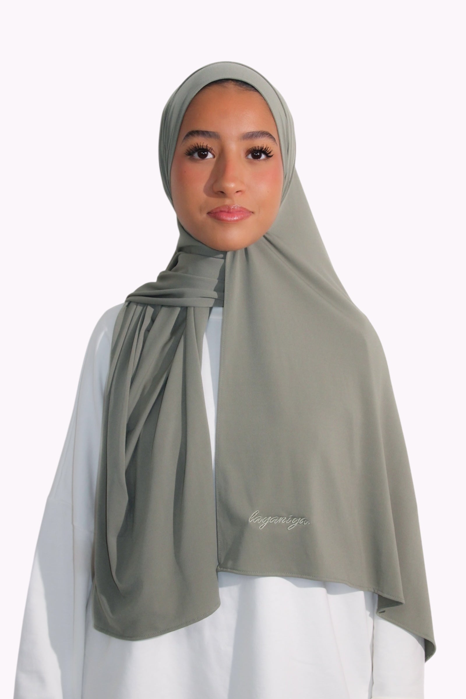 HIJAB JERSEY PREMIUM • VERT