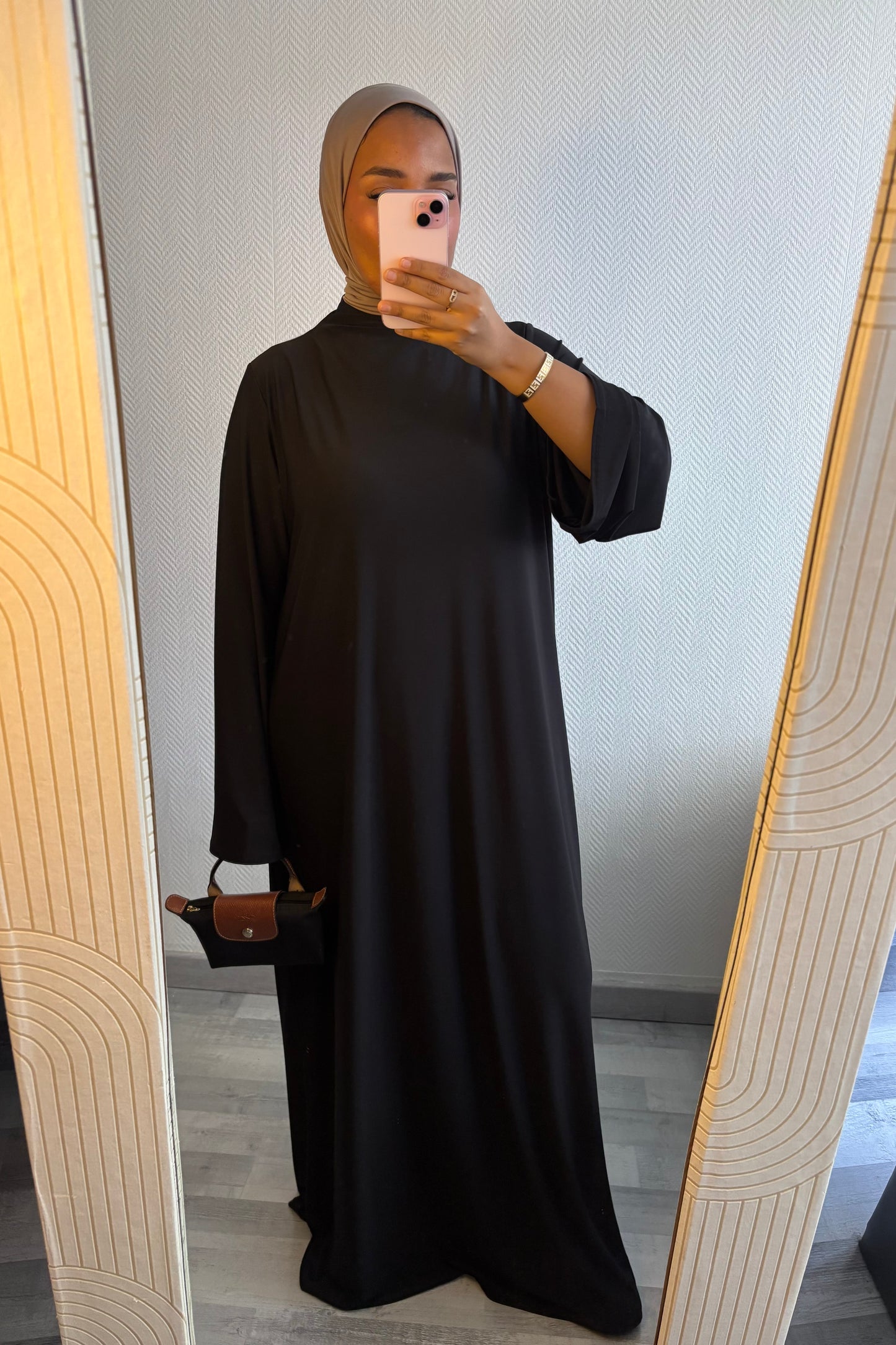 ABAYA JERSEY PREMIUM • NOIR