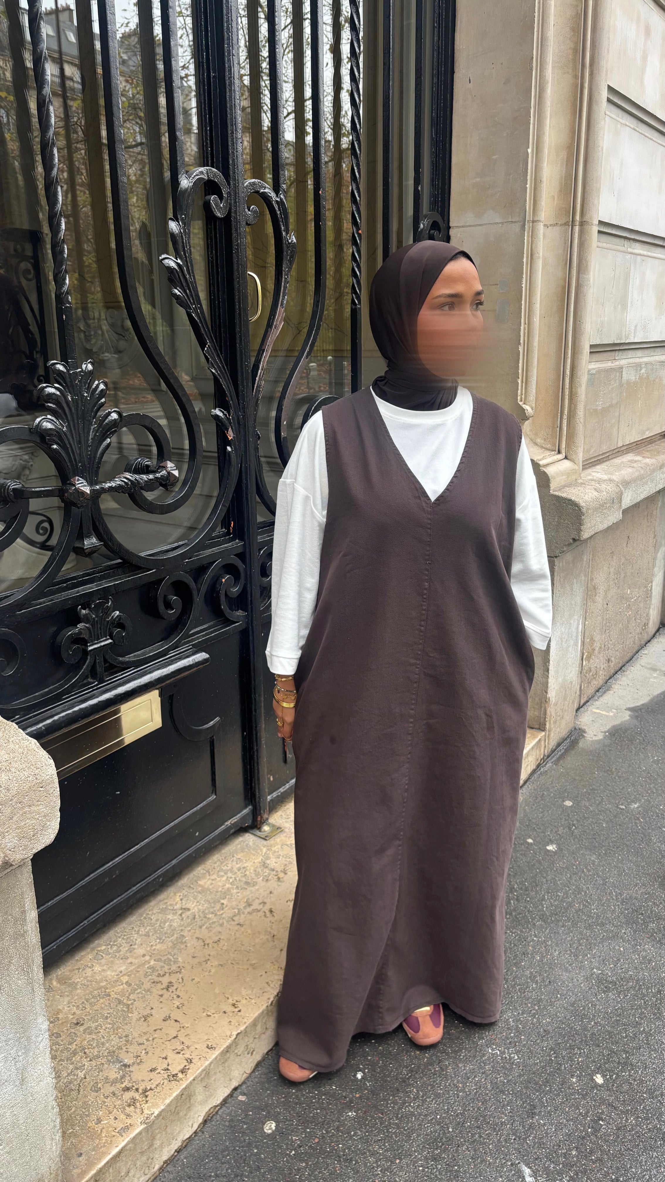 ROBE EN JEAN • CHOCO