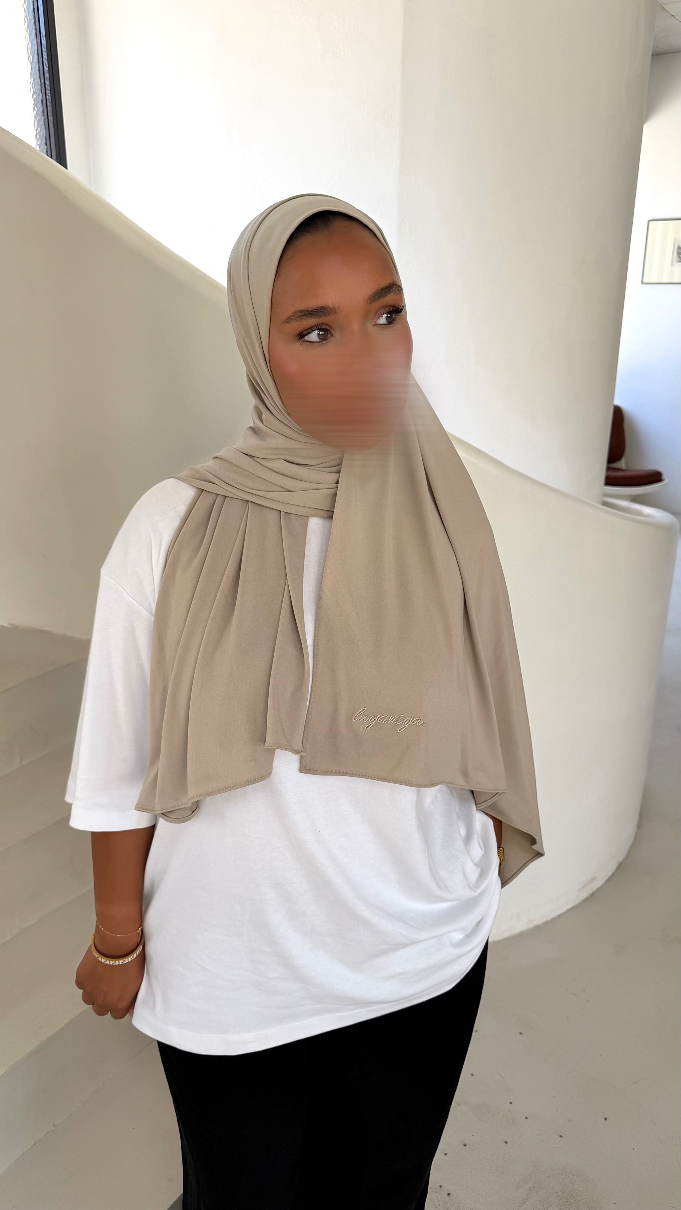 HIJAB JERSEY PREMIUM • MINK