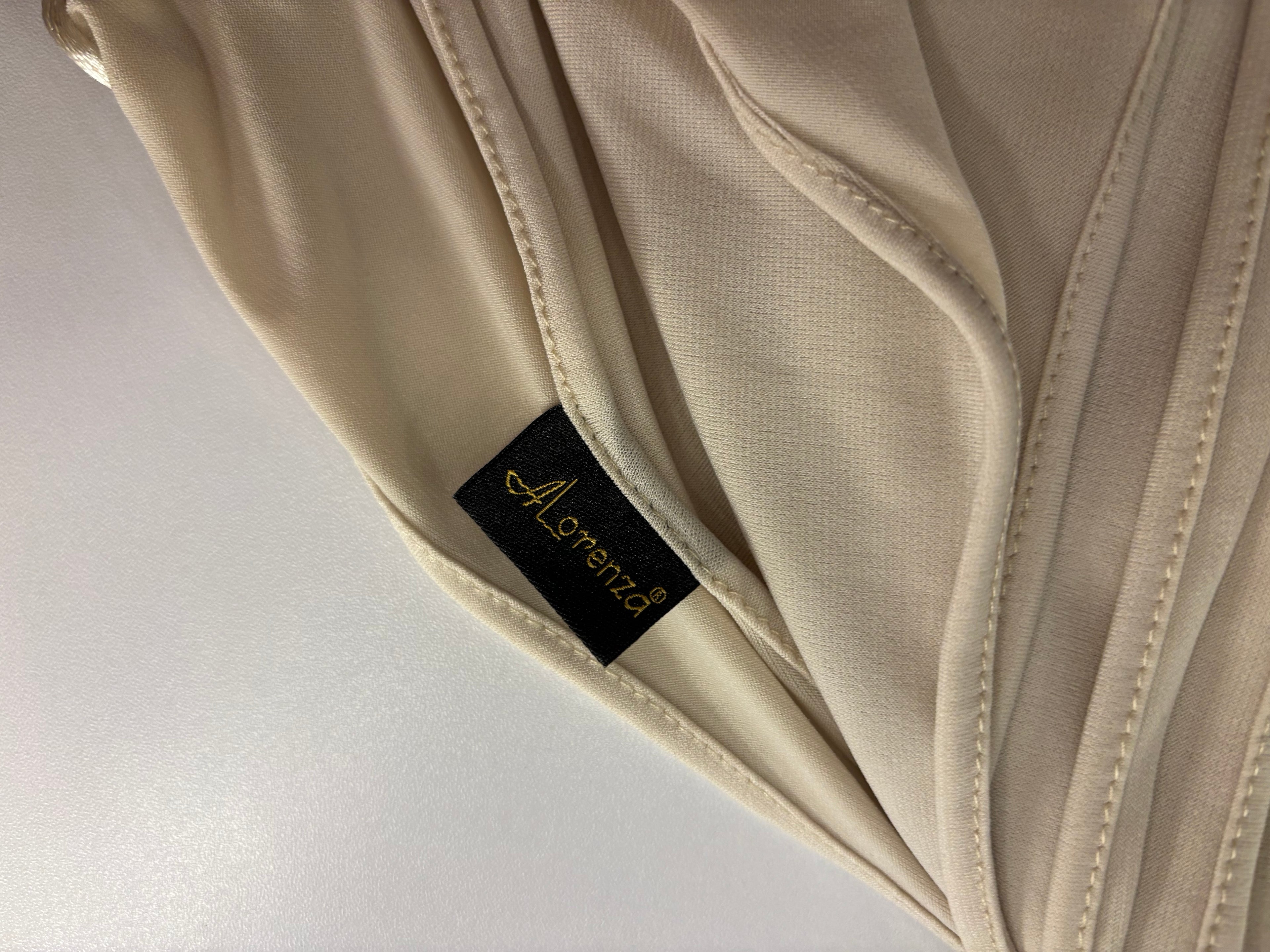 HIJAB À FROUFROUS CRÈME