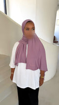 HIJAB JERSEY LIQUID • LAVENDER