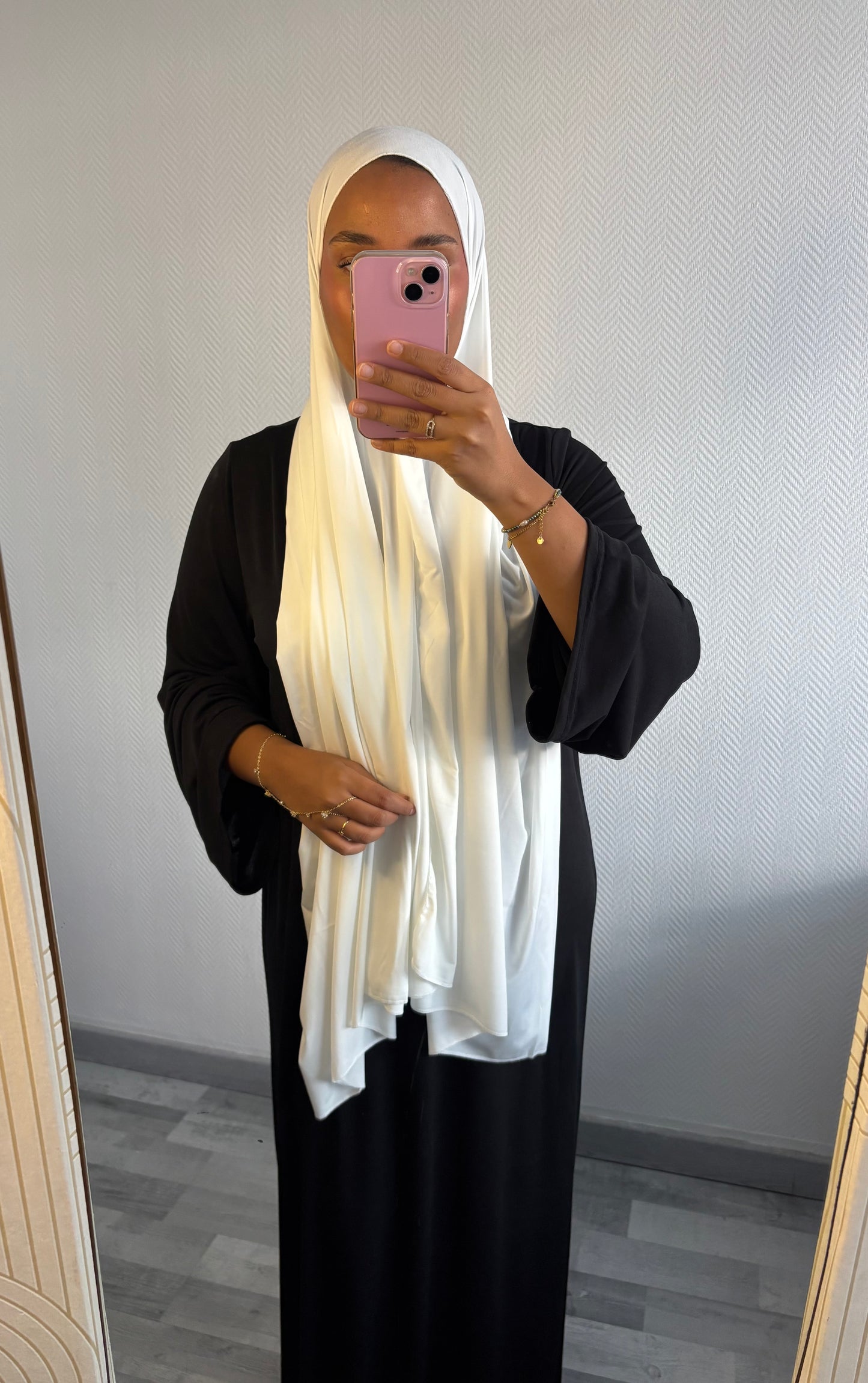 VOILE EN JERSEY PREMIUM • BLANC