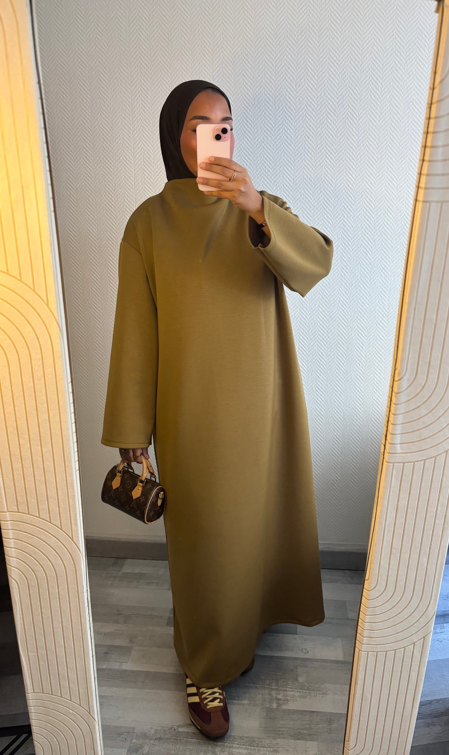 ABAYA LAYAN • VERT OLIVE