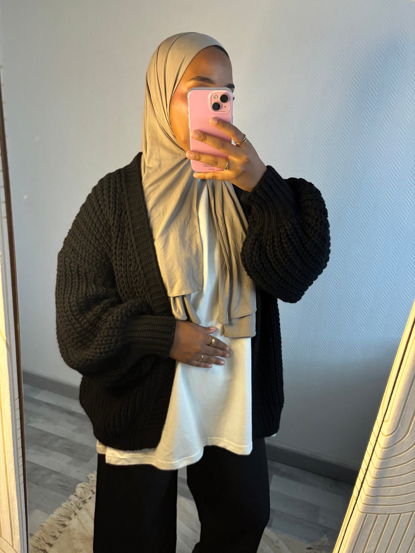 GILET TESNIM • NOIR