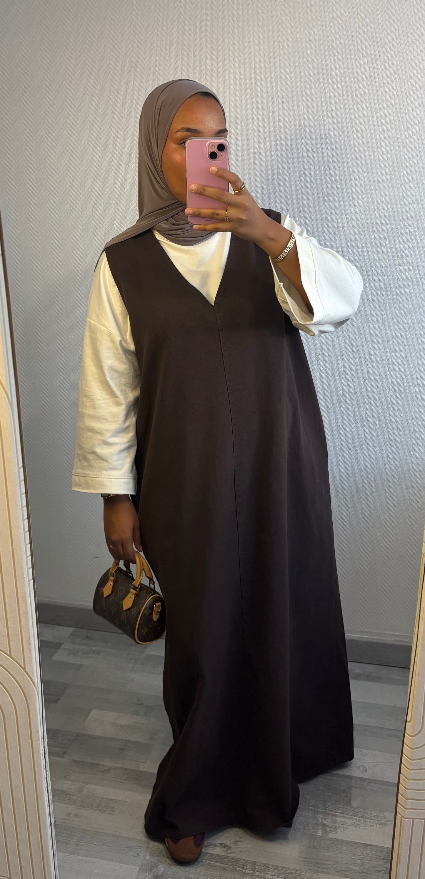 ROBE EN JEAN • CHOCO