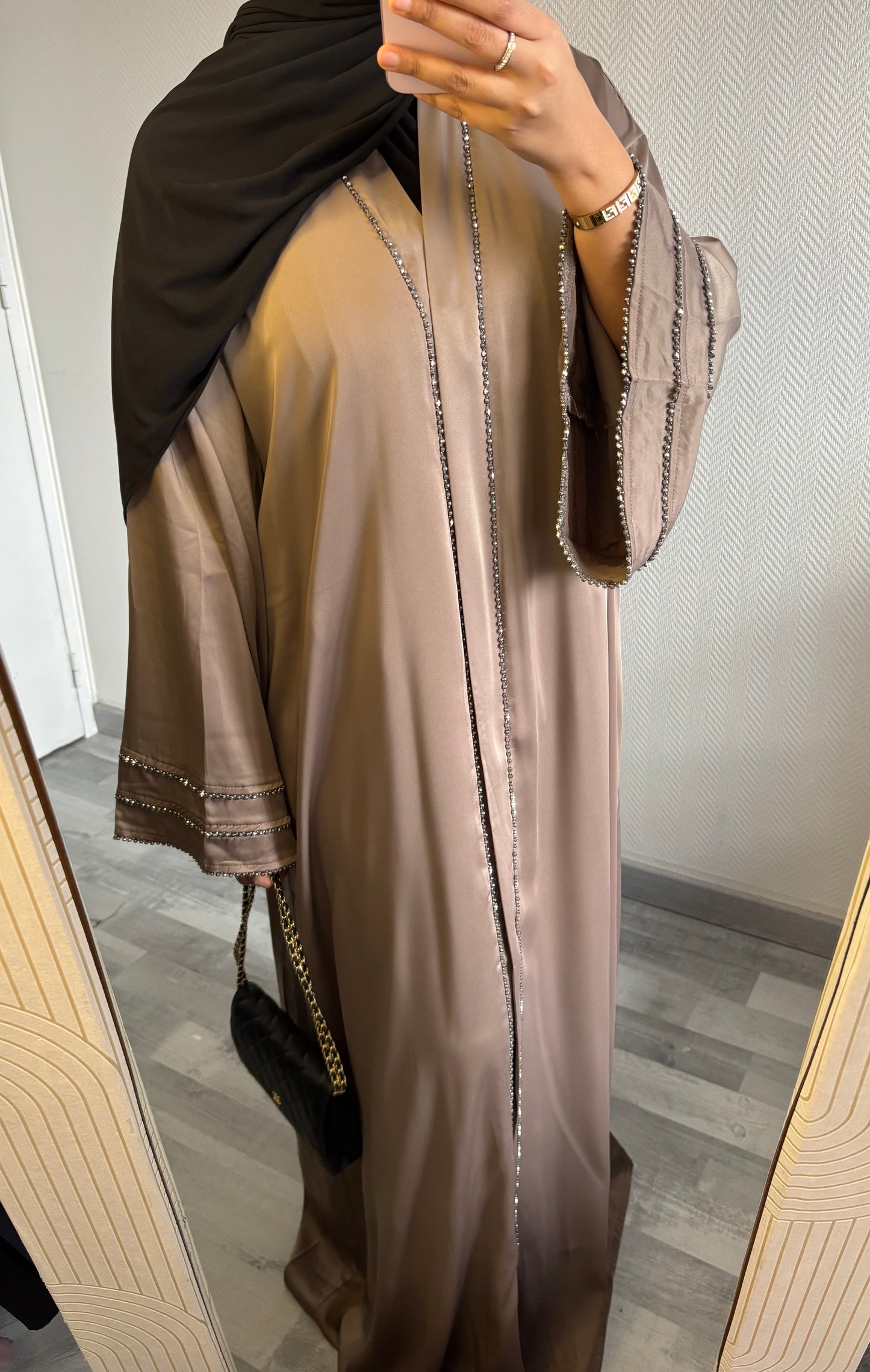 ABAYA / KIMONO AMEERA • TAUPE