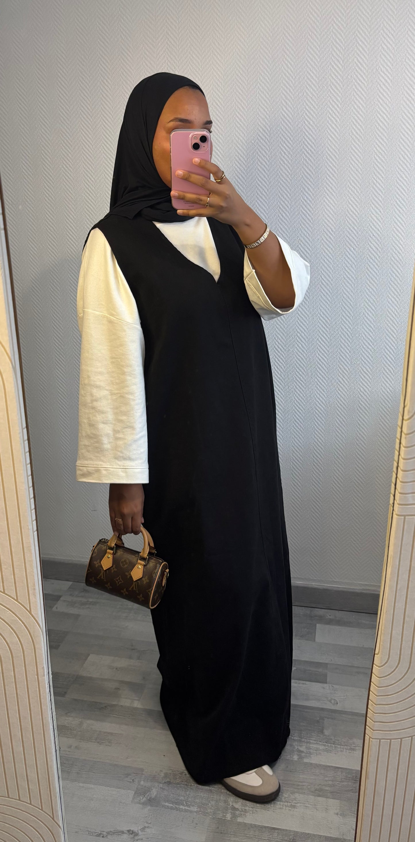 ROBE EN JEAN • NOIR