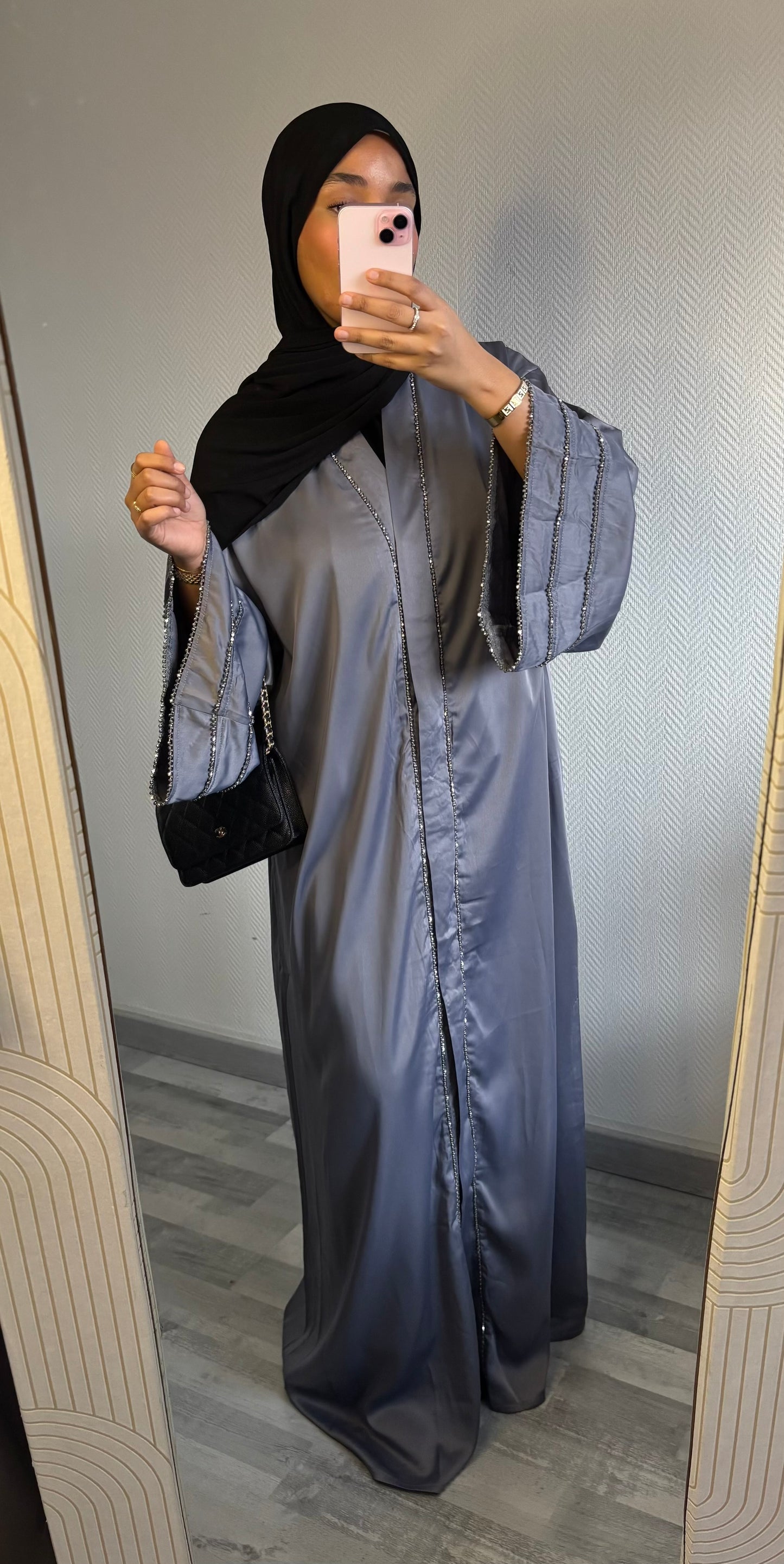 ABAYA / KIMONO AMEERA • BLEU