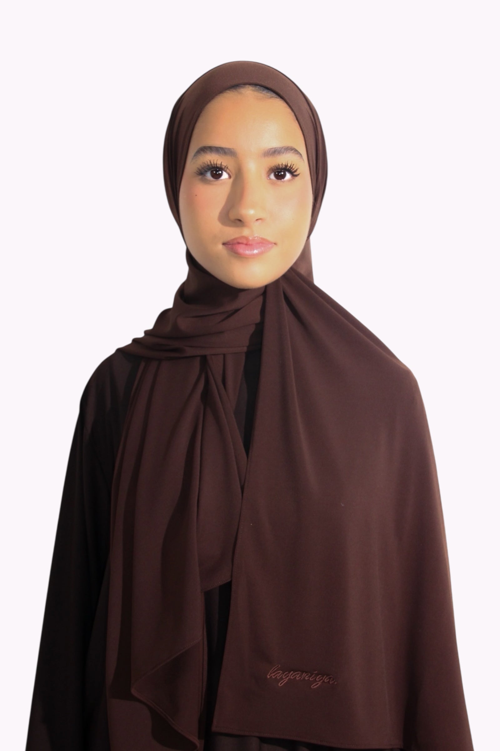 HIJAB JERSEY PREMIUM • CHOCO