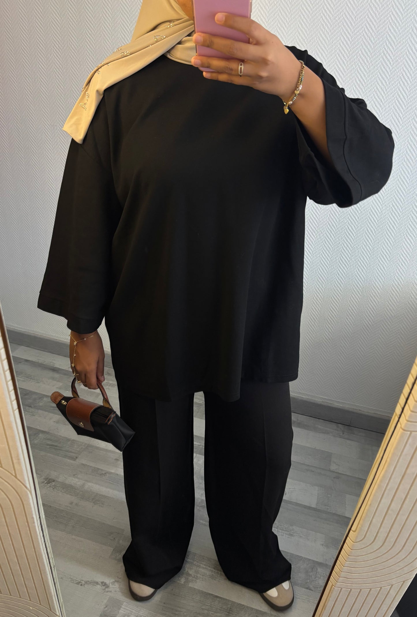 T-SHIRT MASTOUR • NOIR