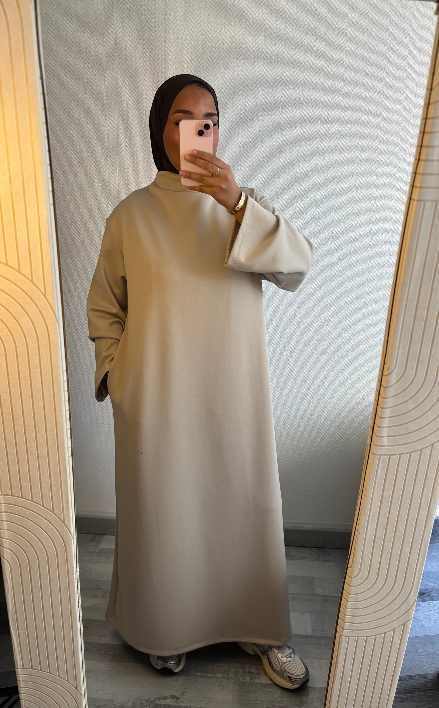ABAYA LAYAN • BEIGE