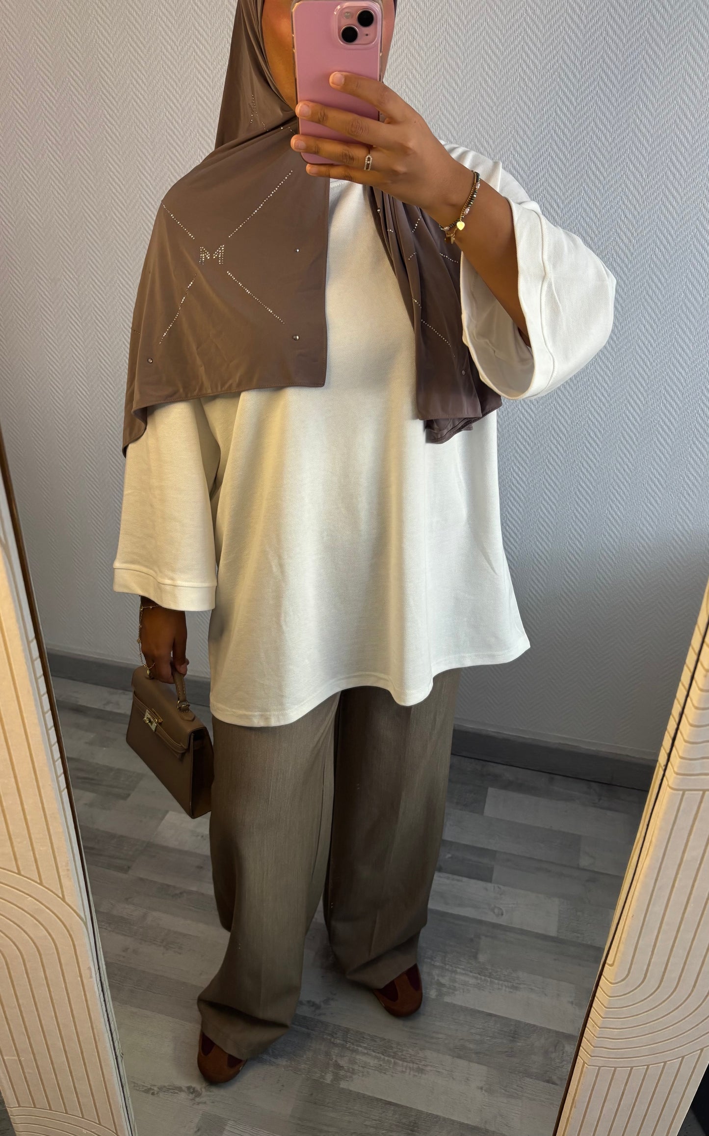 T-SHIRT MASTOUR • BLANC