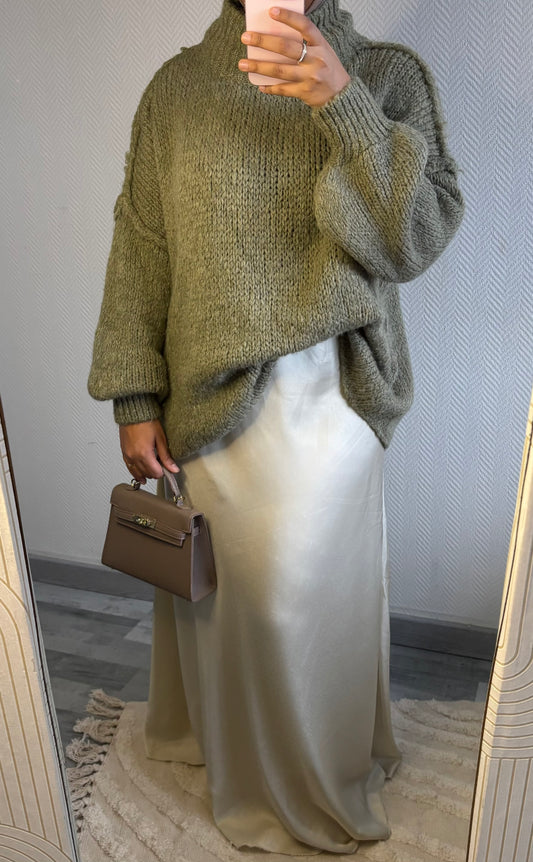 ALIA SKIRT • BEIGE