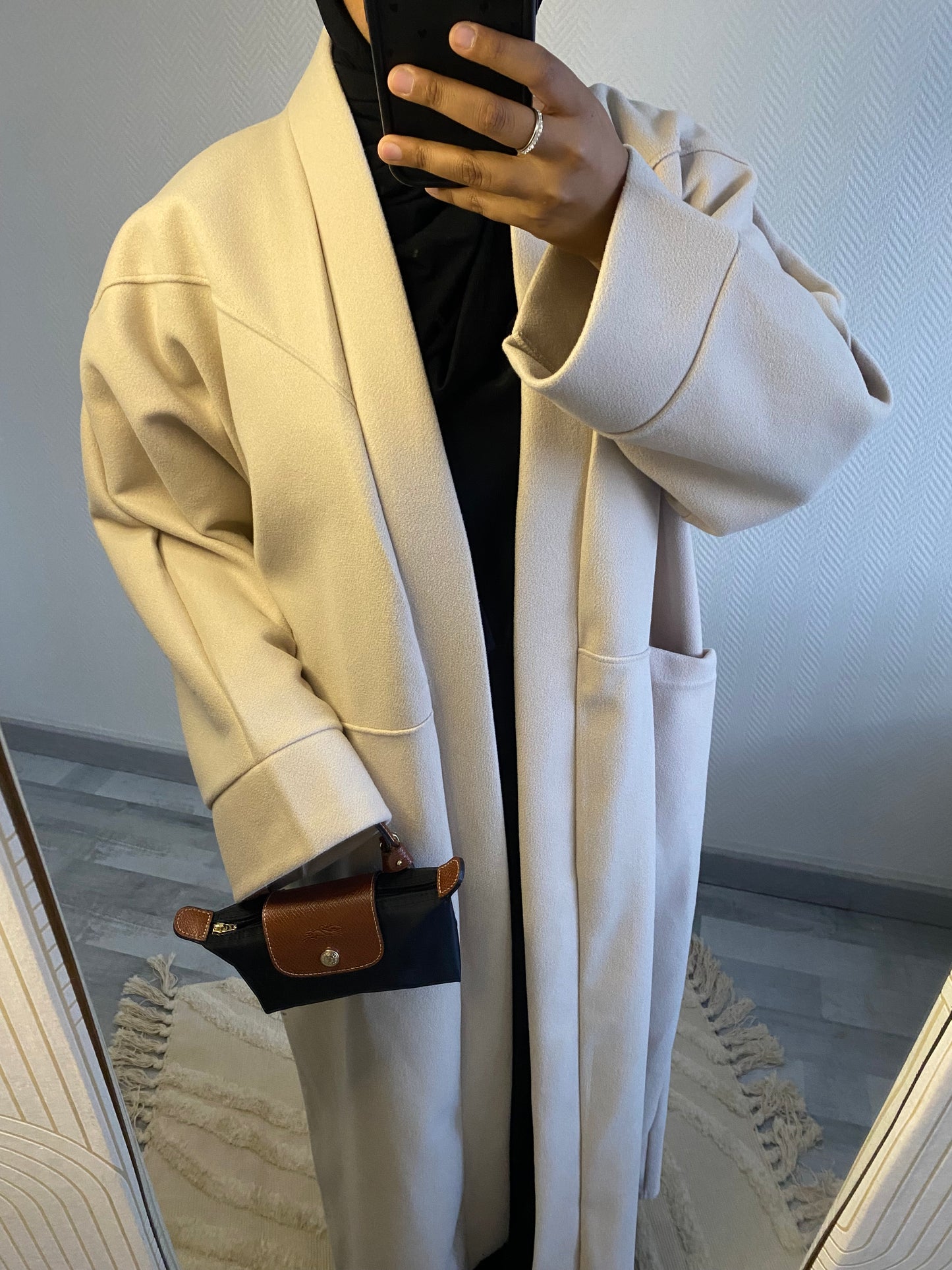 MANTEAU LONG • BEIGE