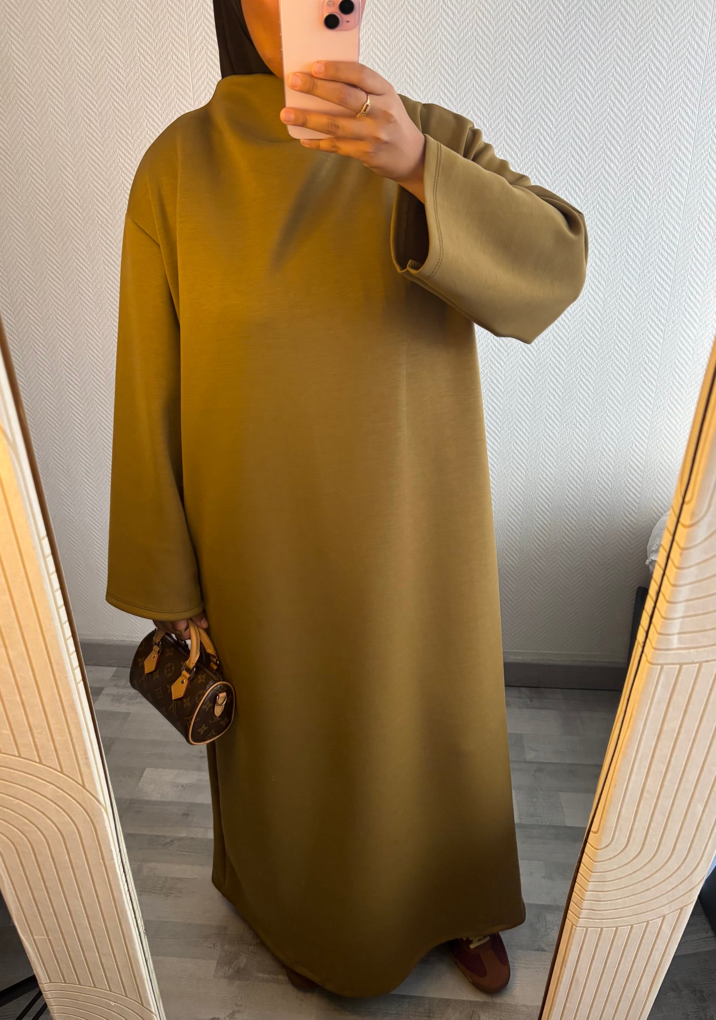 ABAYA LAYAN • VERT OLIVE