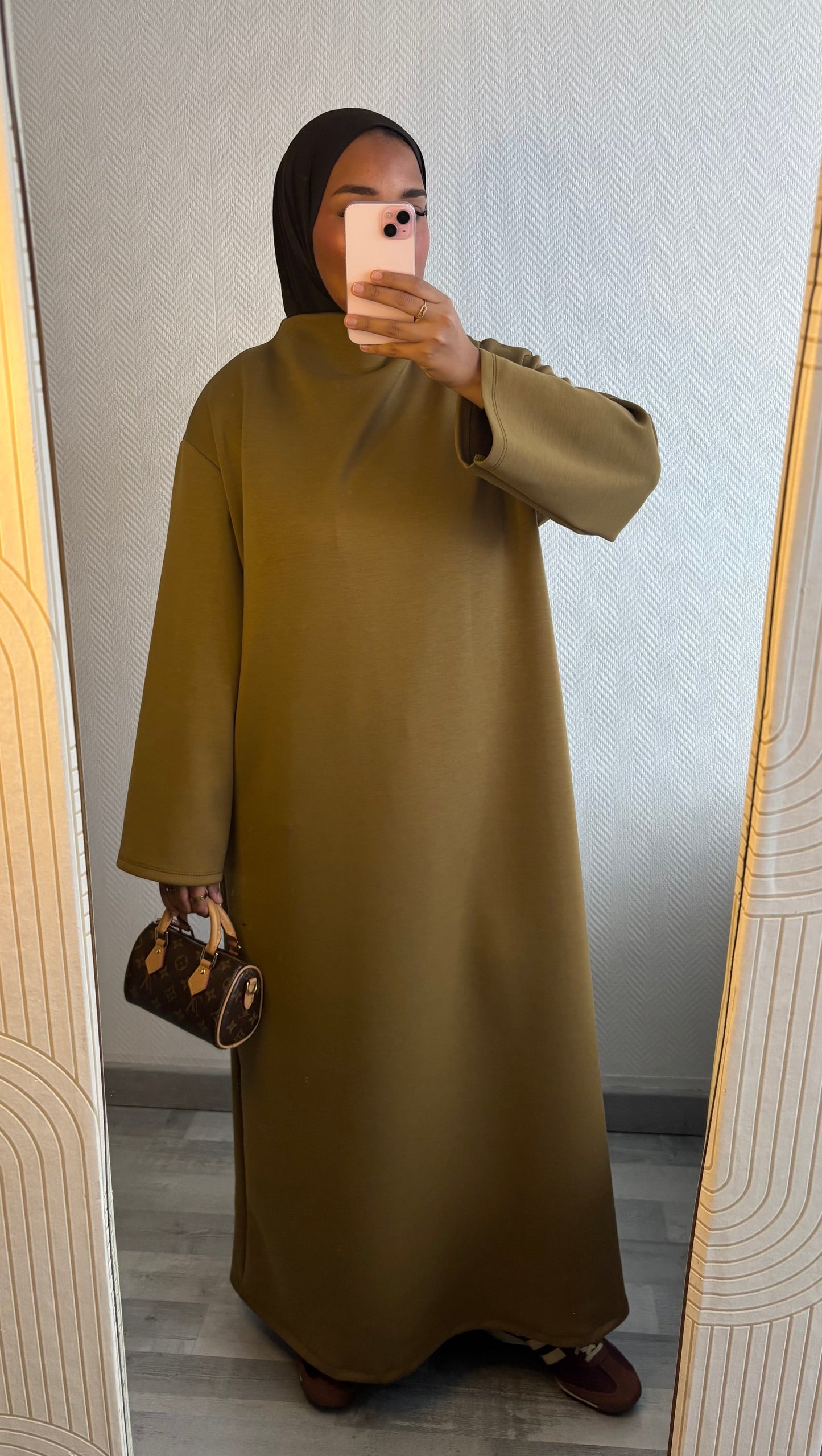ABAYA LAYAN • VERT OLIVE