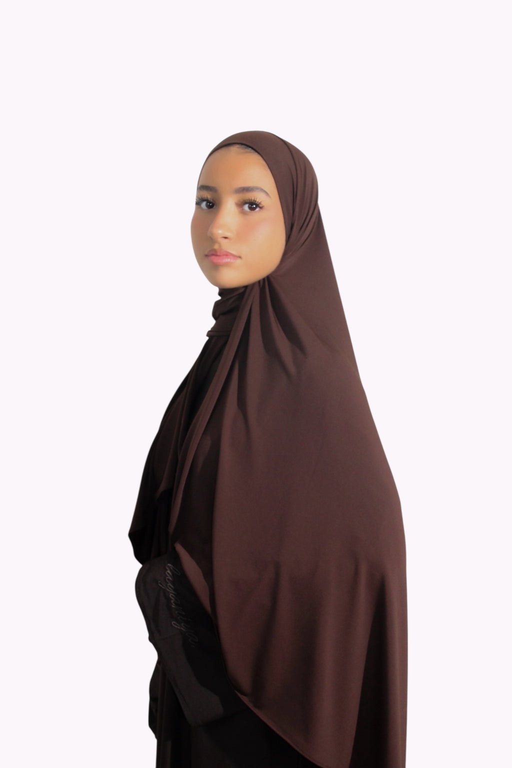 HIJAB JERSEY PREMIUM • CHOCO