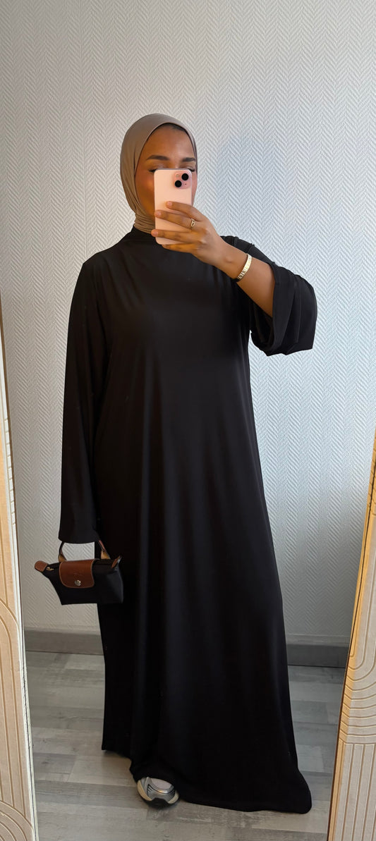 ABAYA JERSEY PREMIUM • NOIR