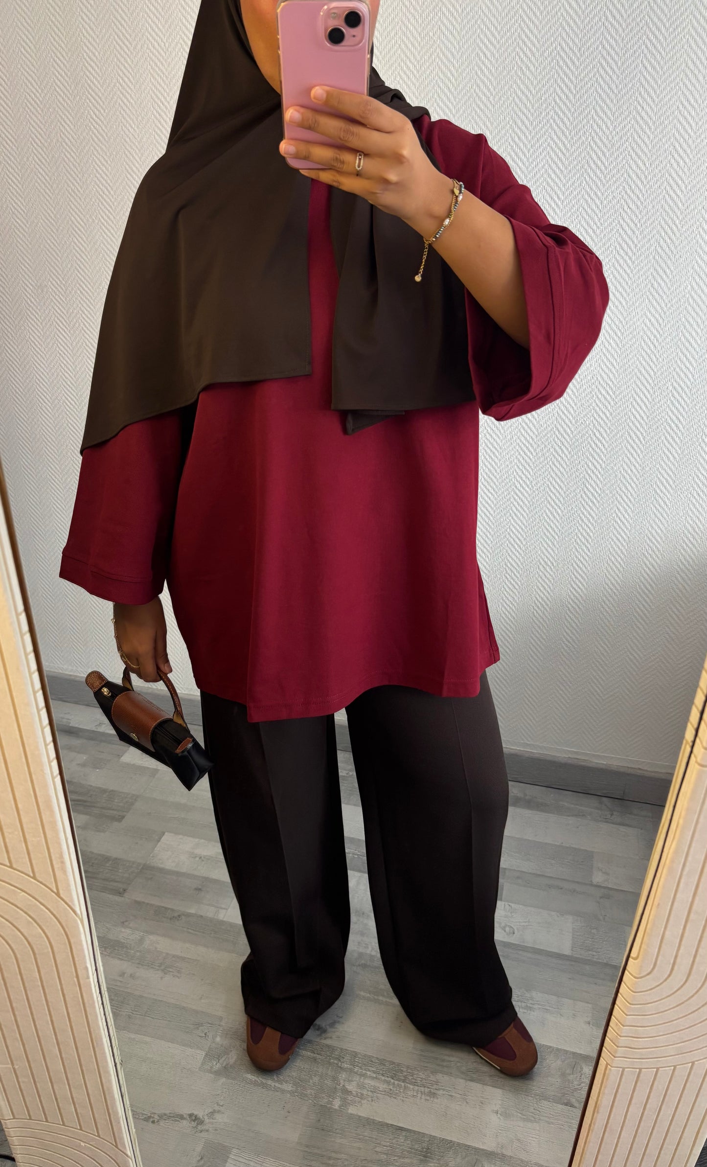 T-SHIRT MASTOUR • BORDEAUX