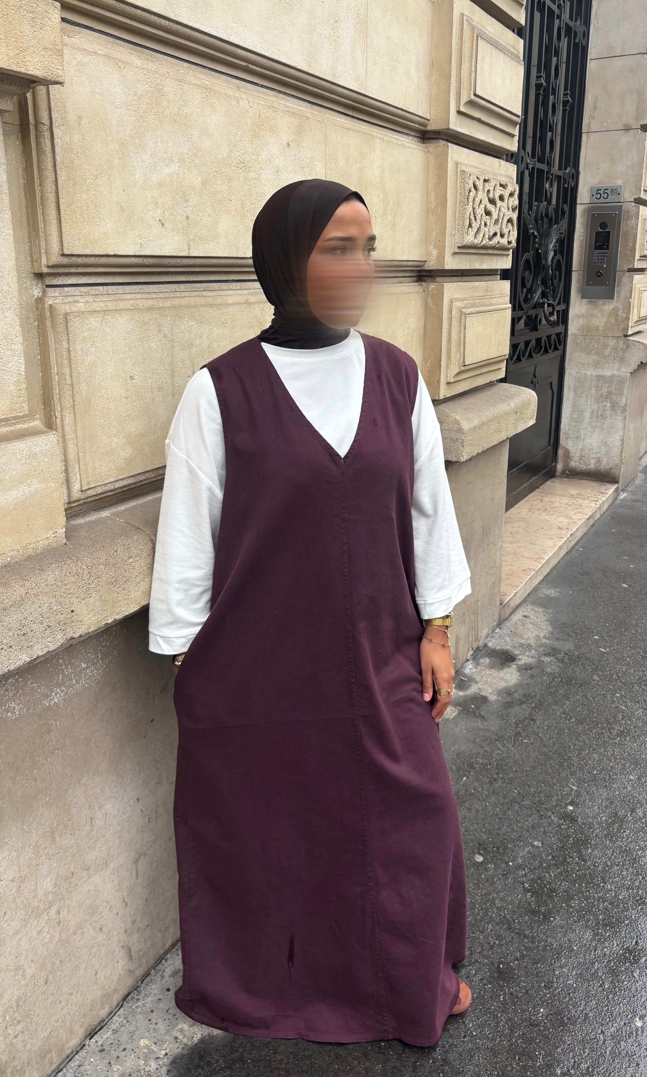 ROBE EN JEAN • BORDEAUX