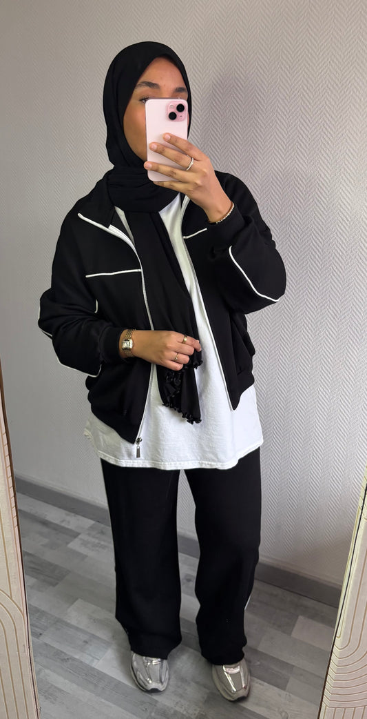 ENSEMBLE JOGGING • NOIR