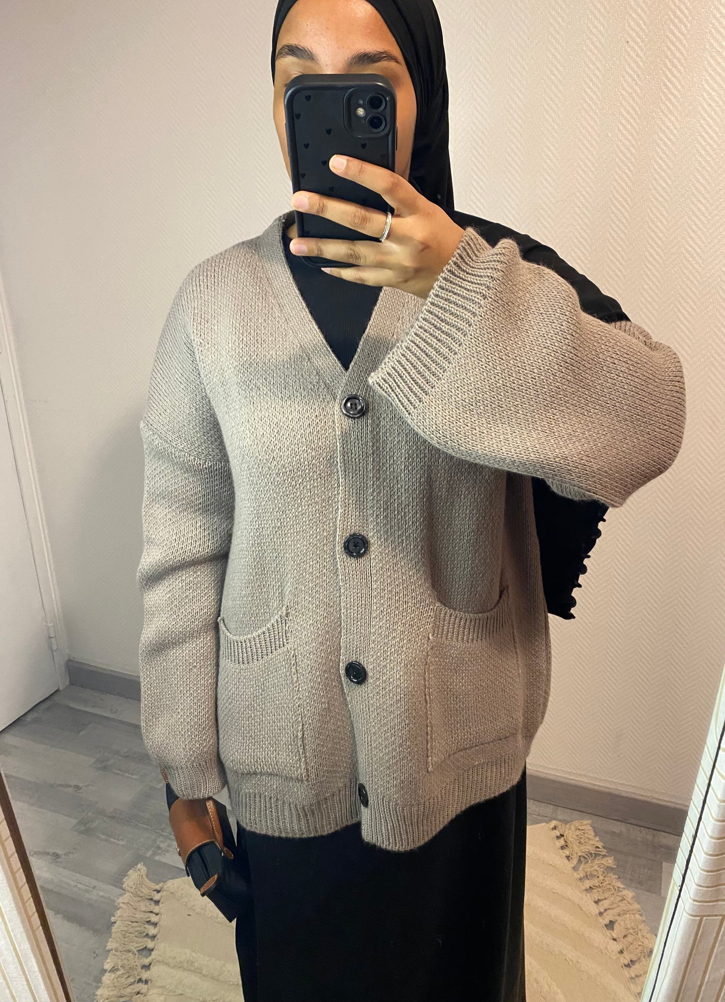 CARDIGAN • TAUPE