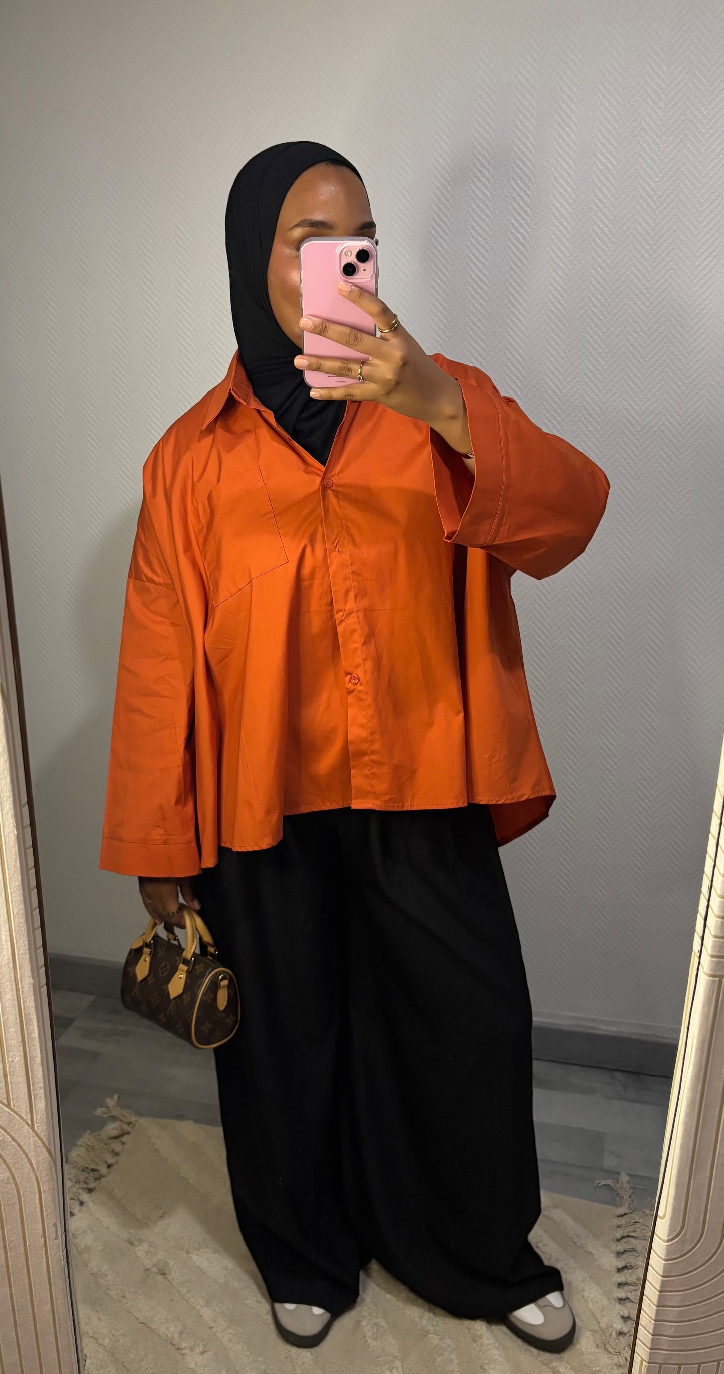 CHEMISE OVERSIZE • ORANGE