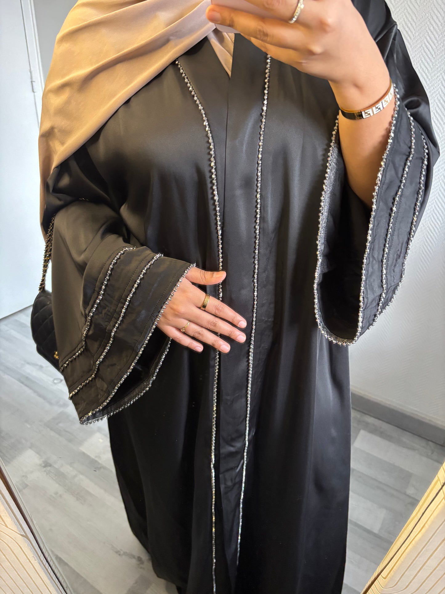 ABAYA / KIMONO AMEERA • NOIR