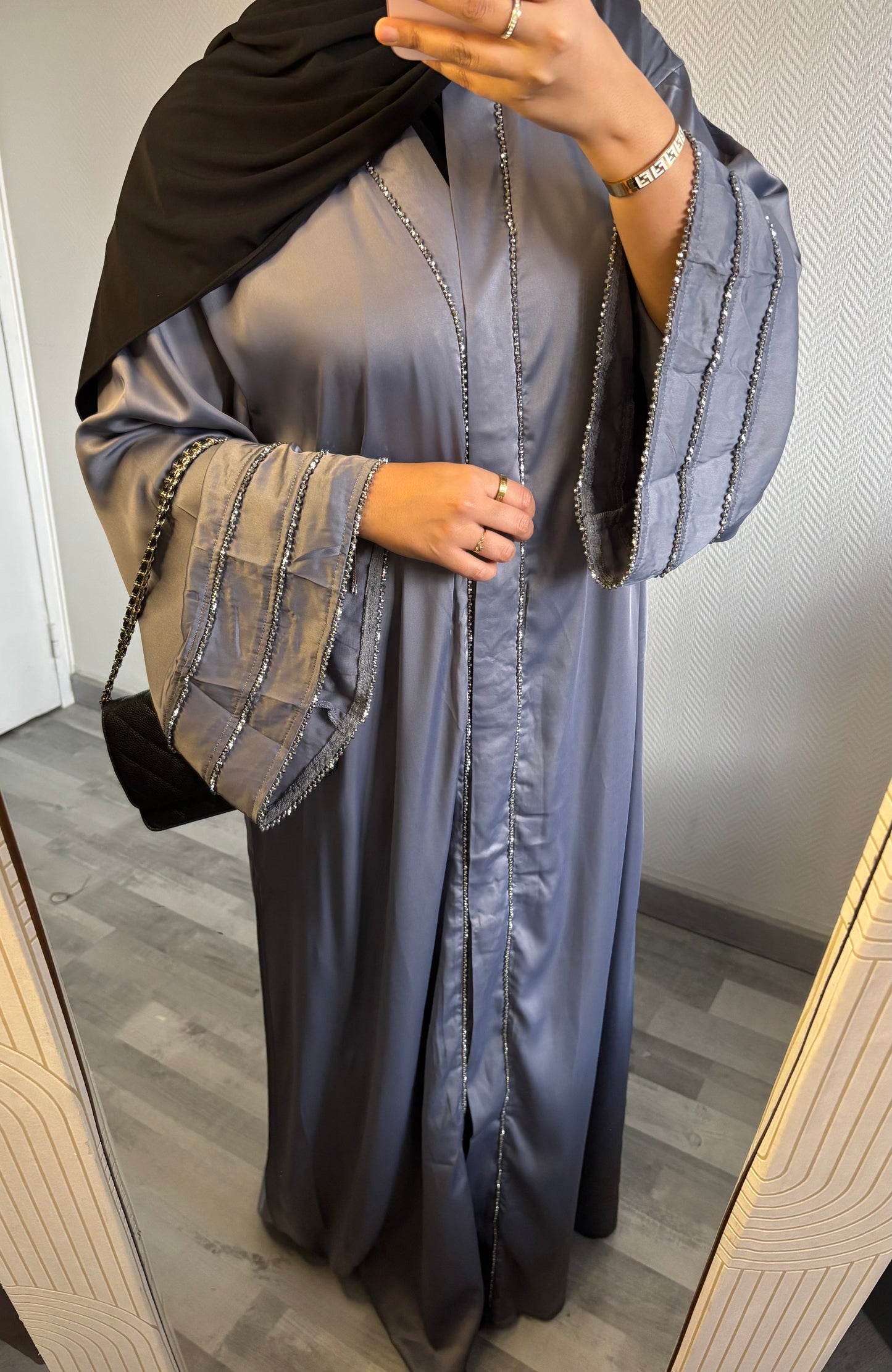 ABAYA / KIMONO AMEERA • BLEU