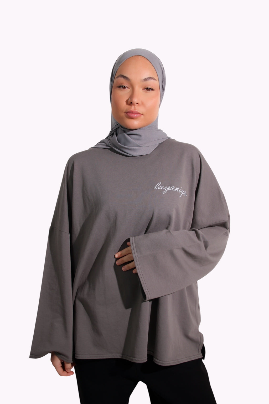 T-SHIRT SIGNATURE • GRIS