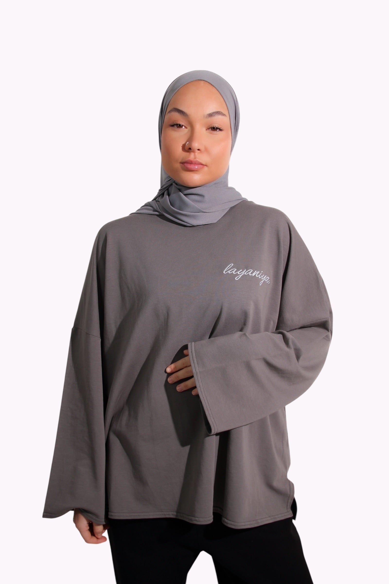 T-SHIRT SIGNATURE • GRIS