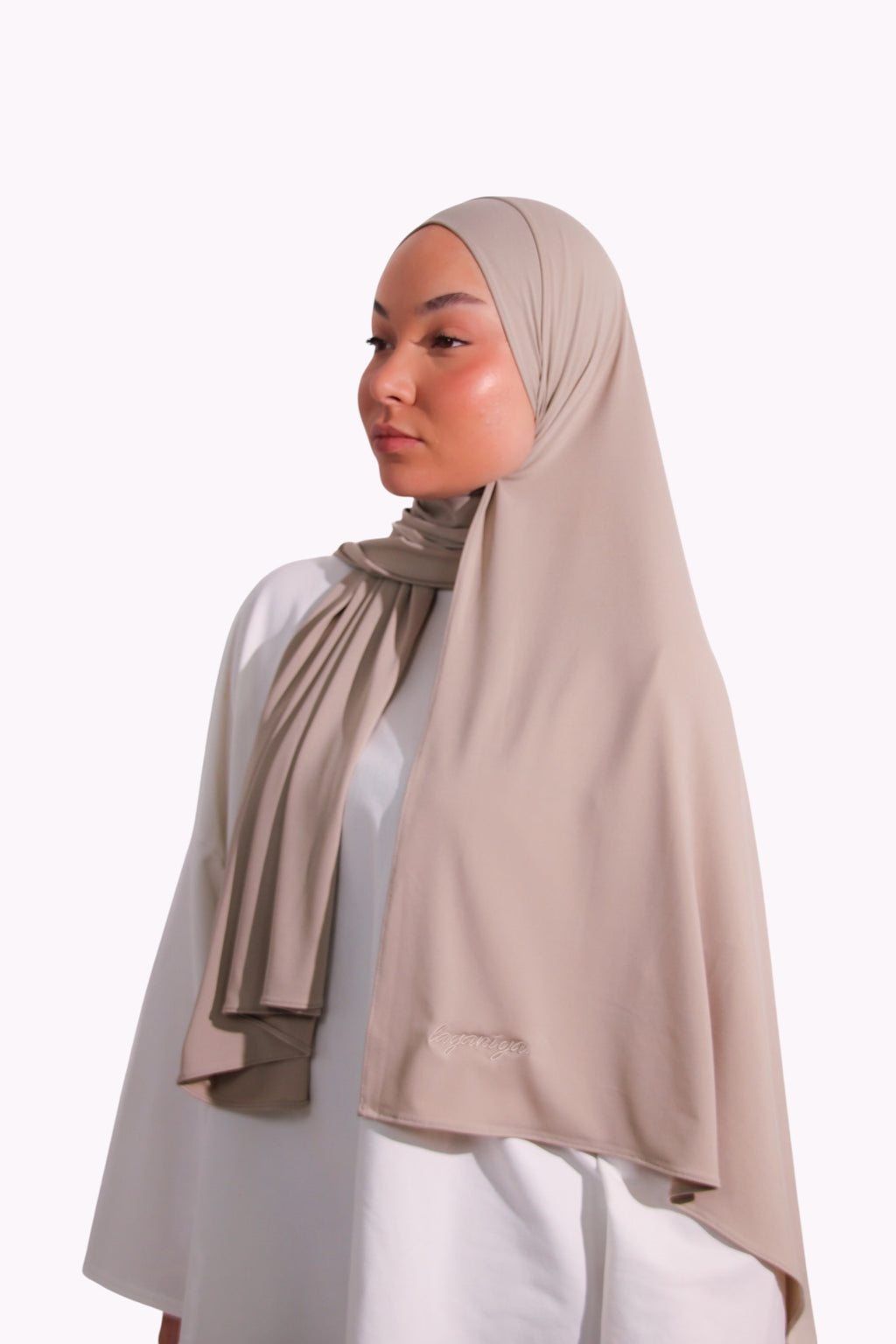 HIJAB JERSEY PREMIUM • MINK