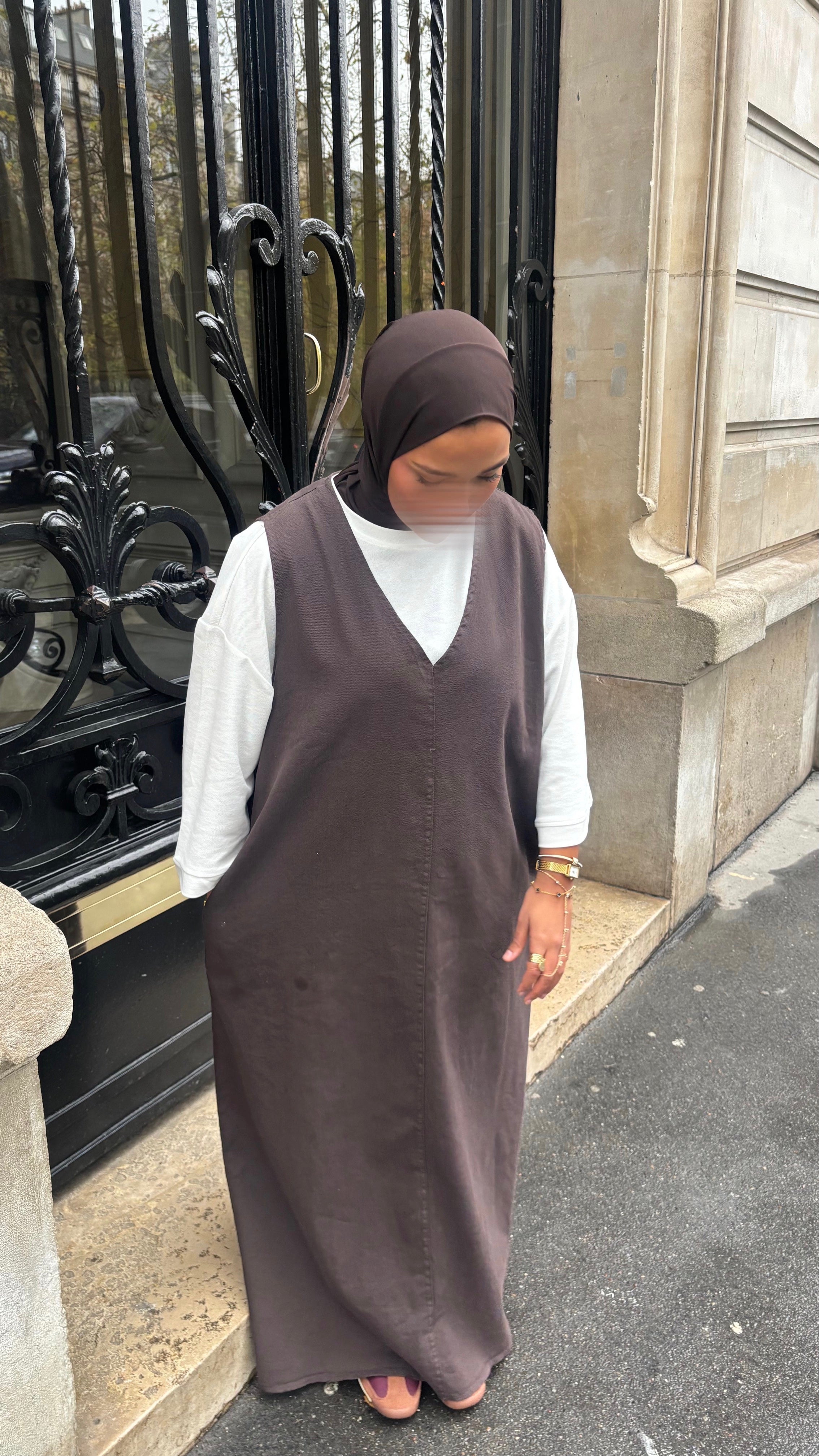 ROBE EN JEAN • CHOCO