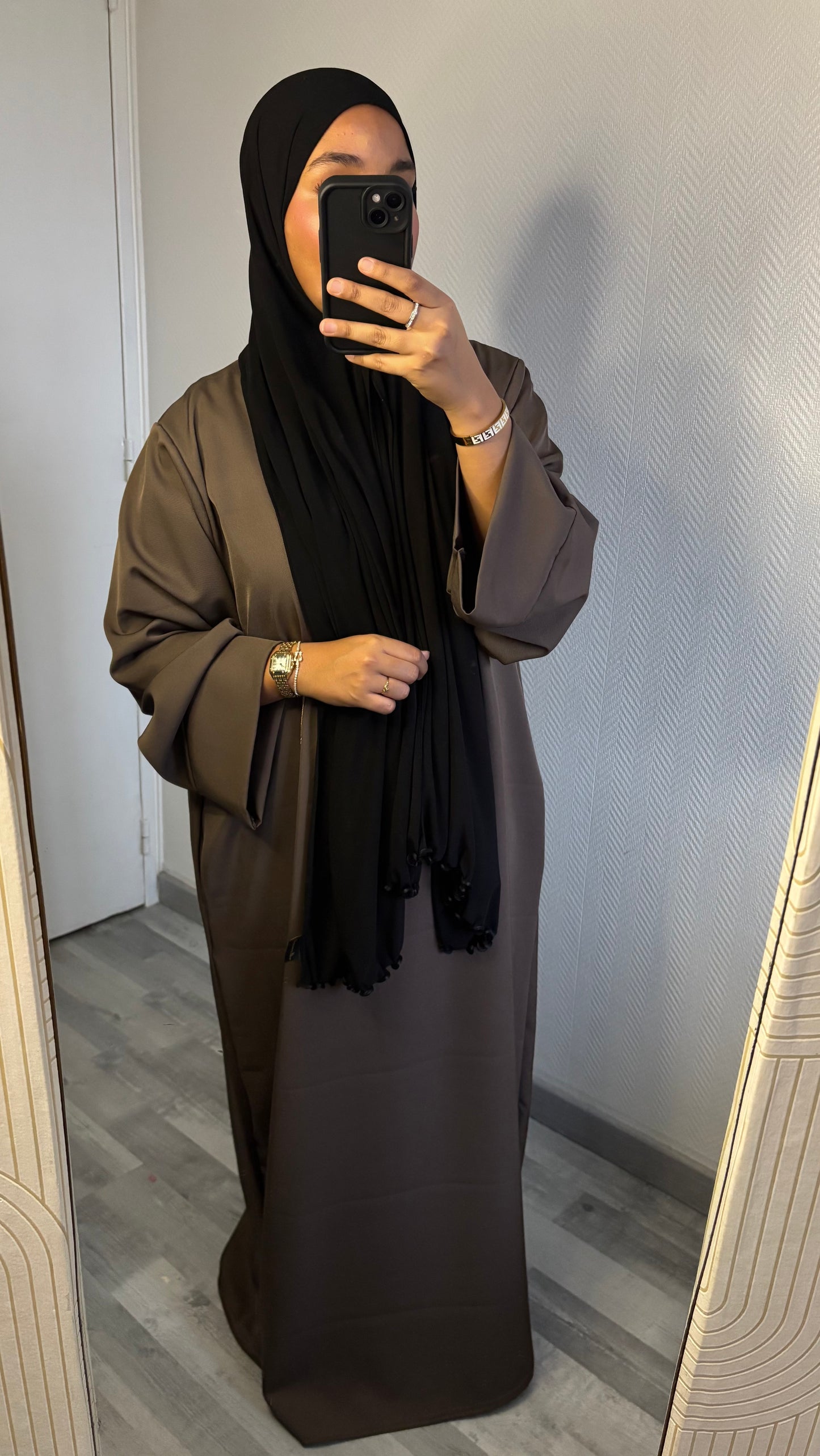 ABAYA • MARRON