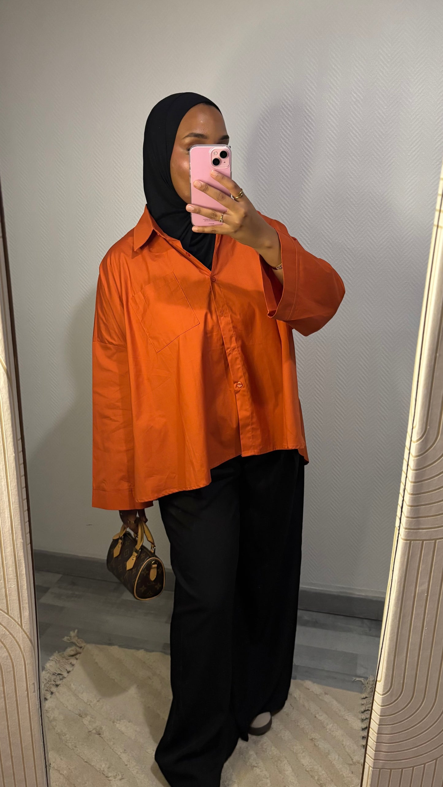 CHEMISE OVERSIZE • ORANGE