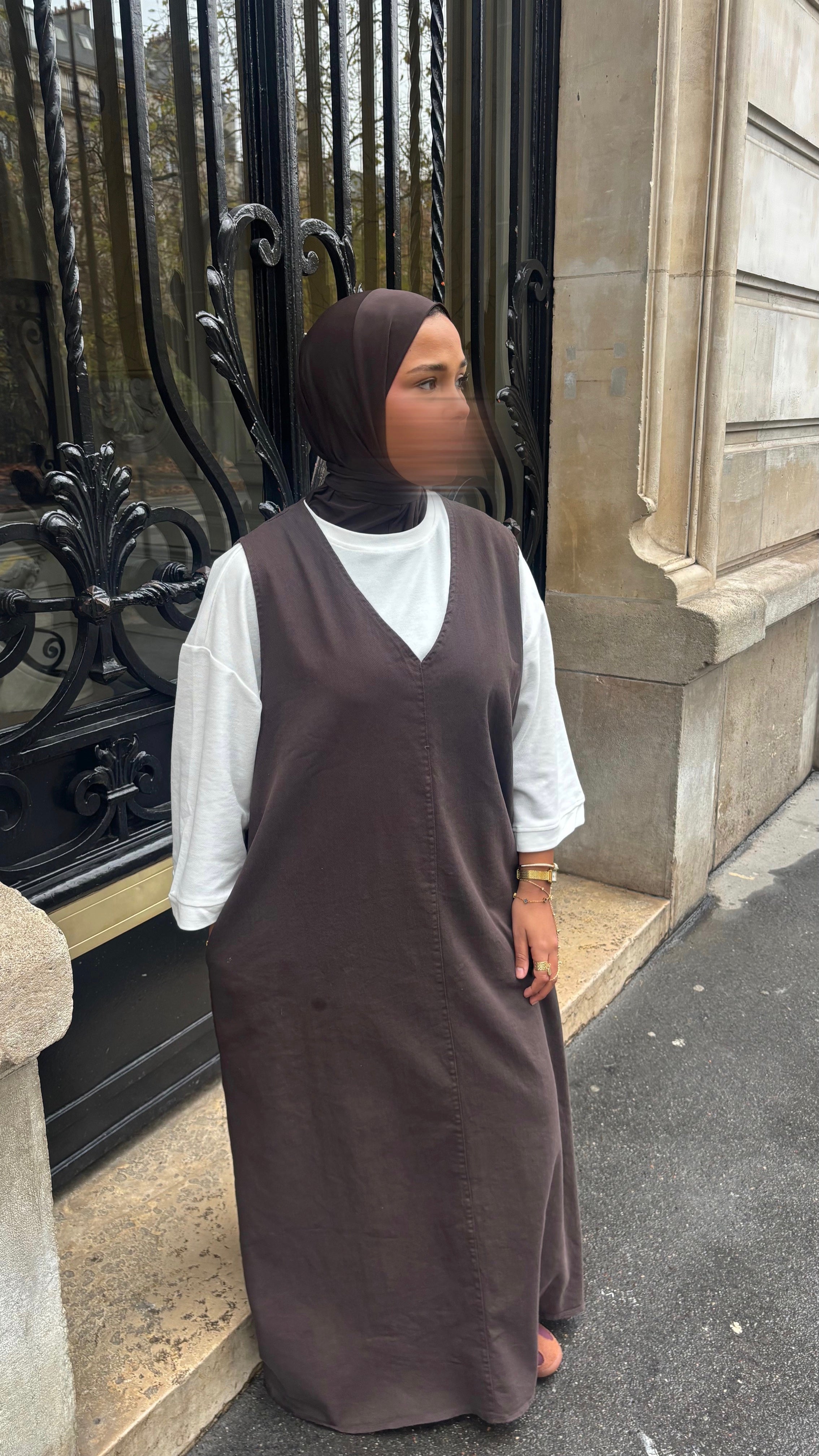 ROBE EN JEAN • CHOCO