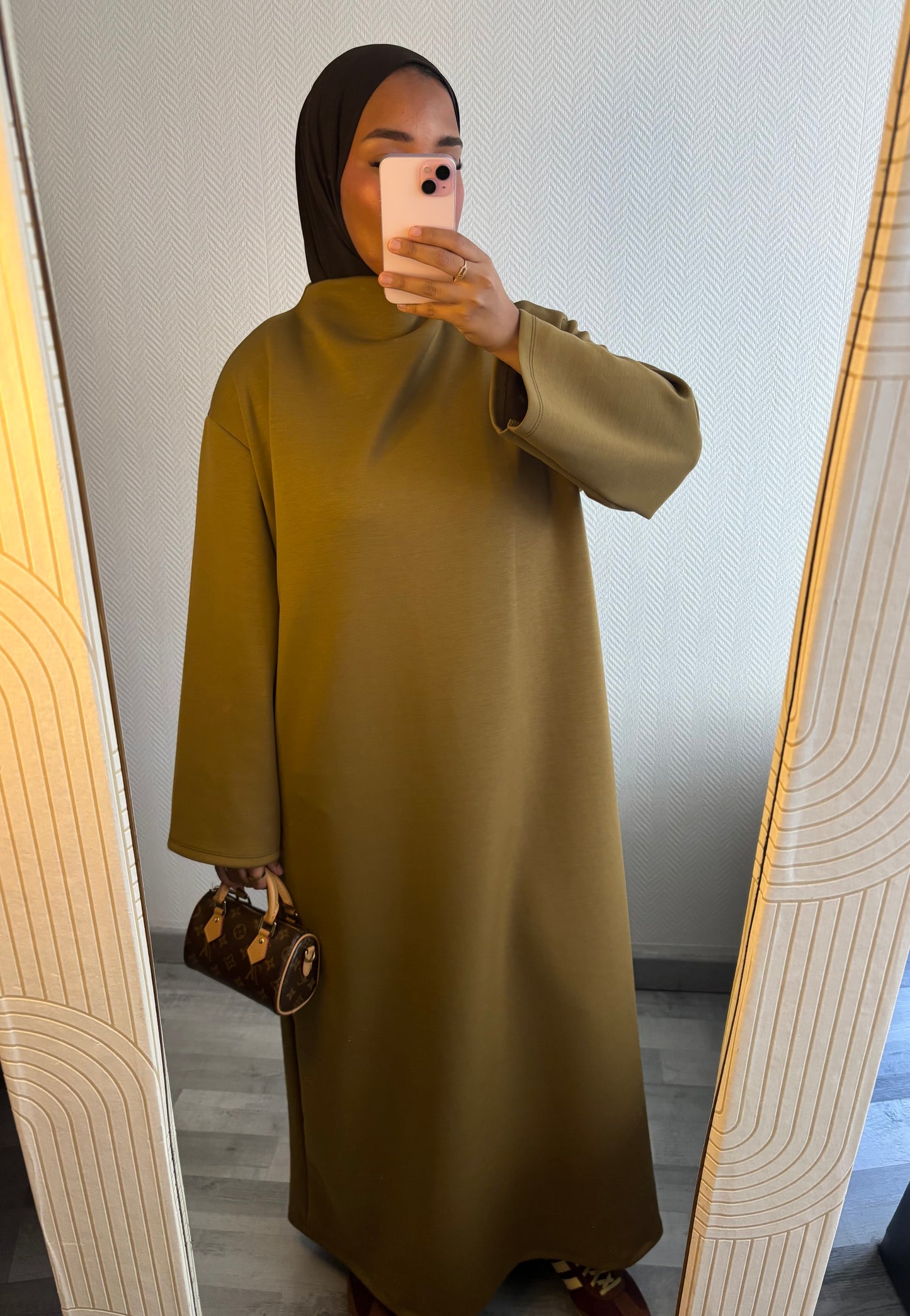 ABAYA LAYAN • VERT OLIVE