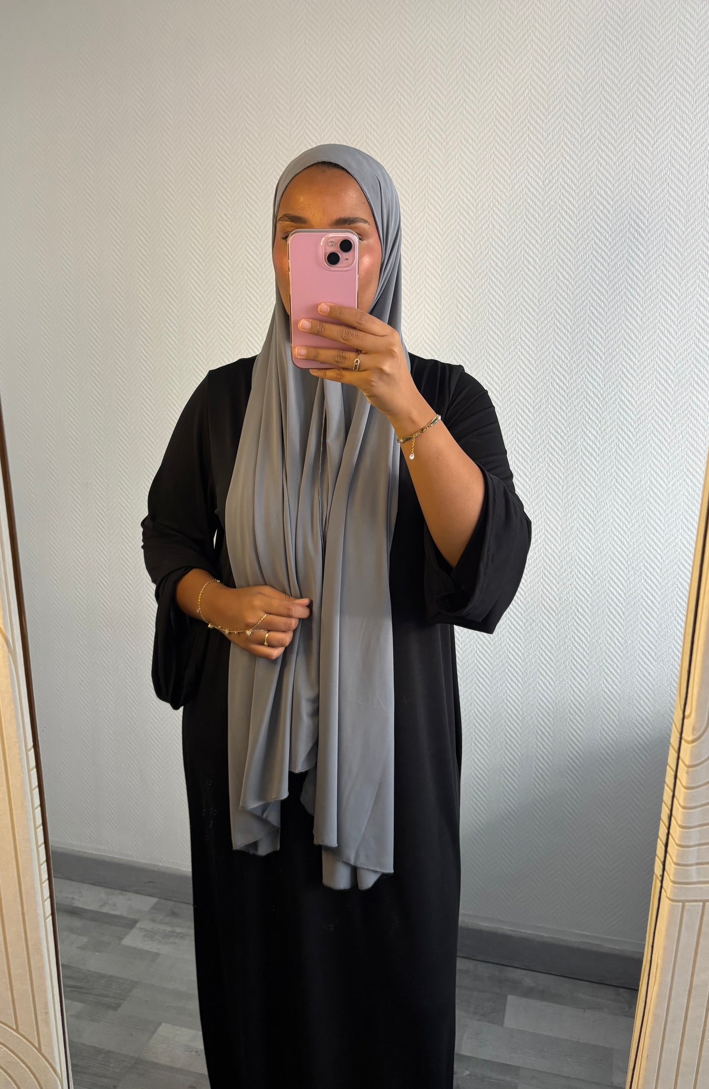 VOILE EN JERSEY PREMIUM • GRIS FONCÉ