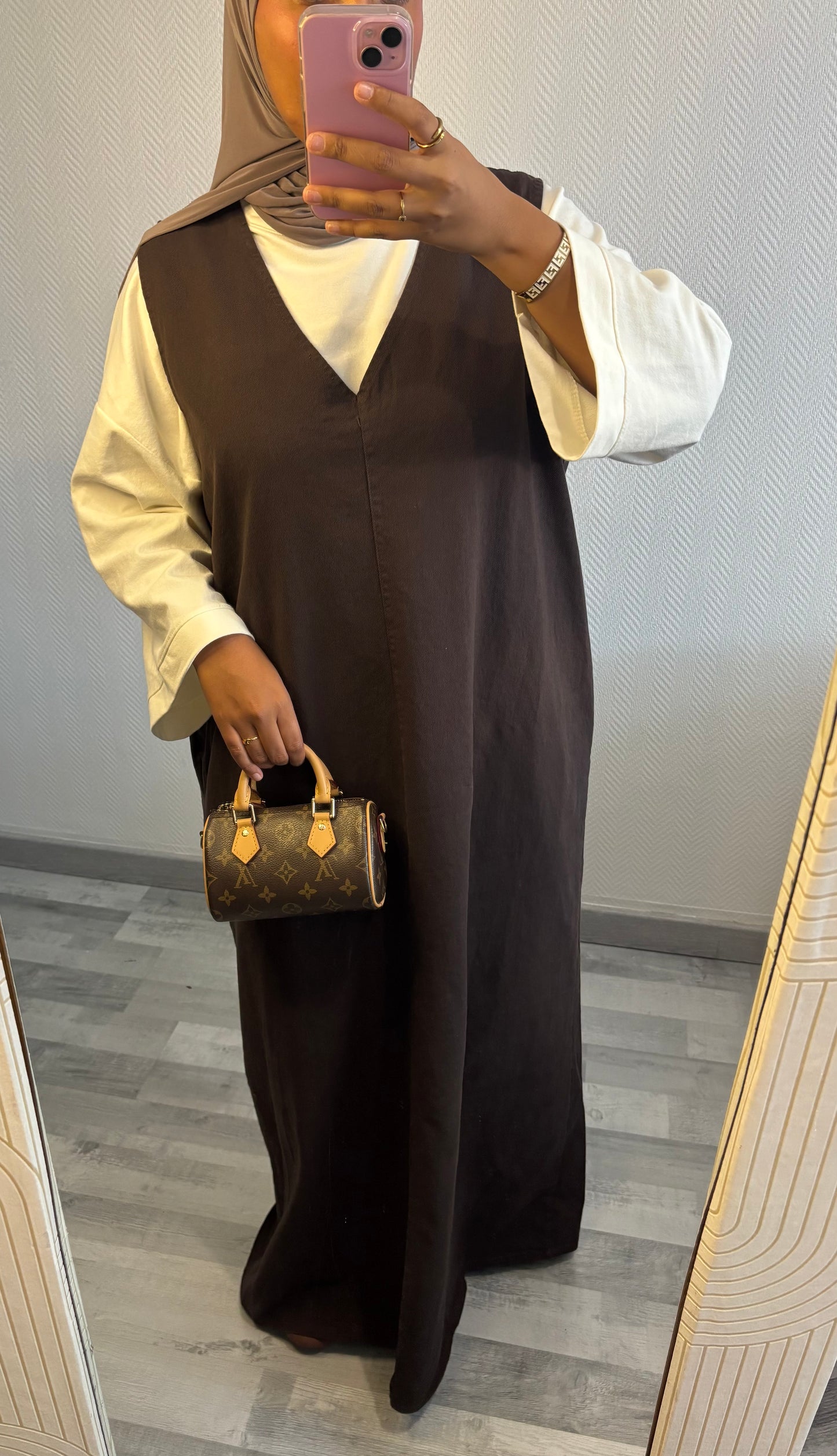 ROBE EN JEAN • CHOCO