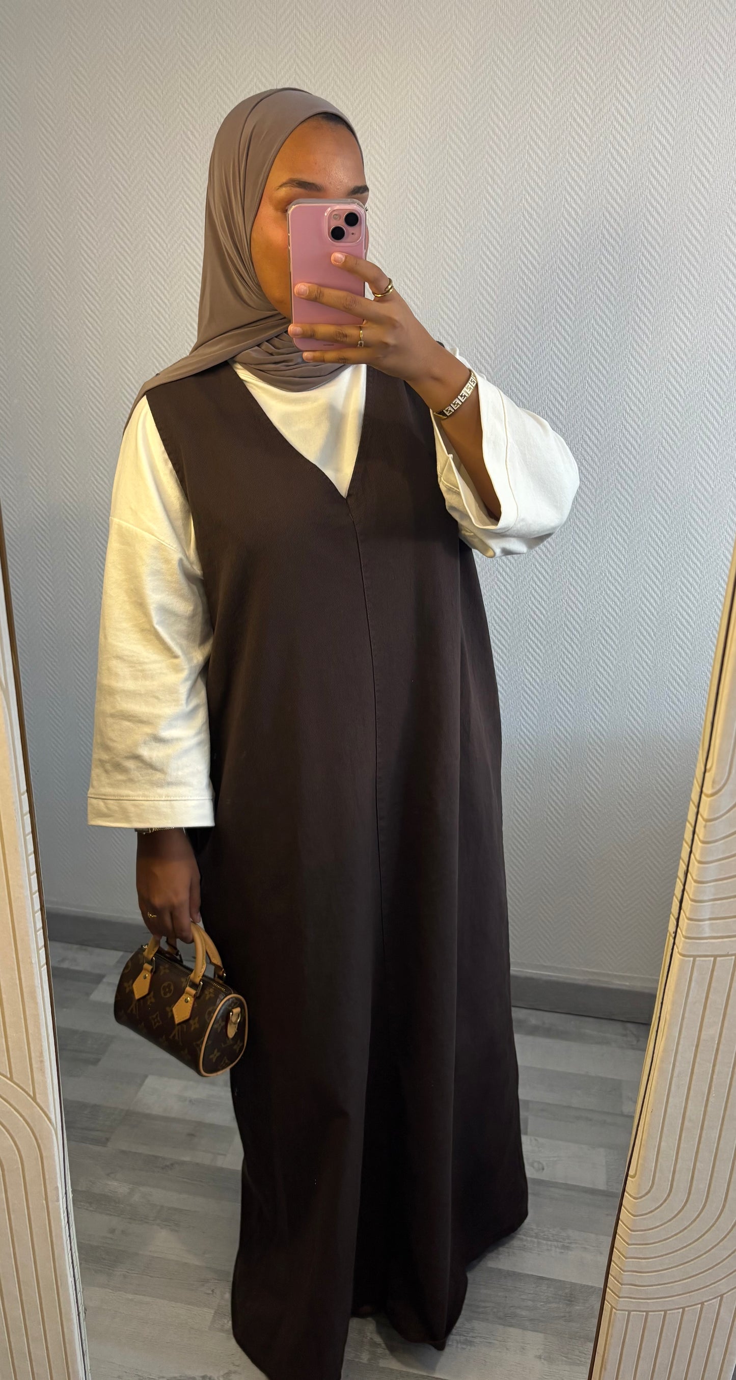 ROBE EN JEAN • CHOCO