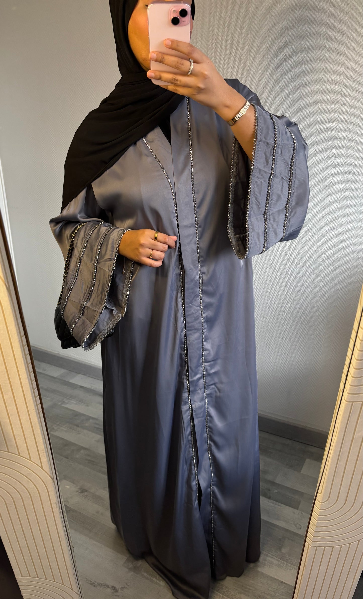 ABAYA / KIMONO AMEERA • BLEU